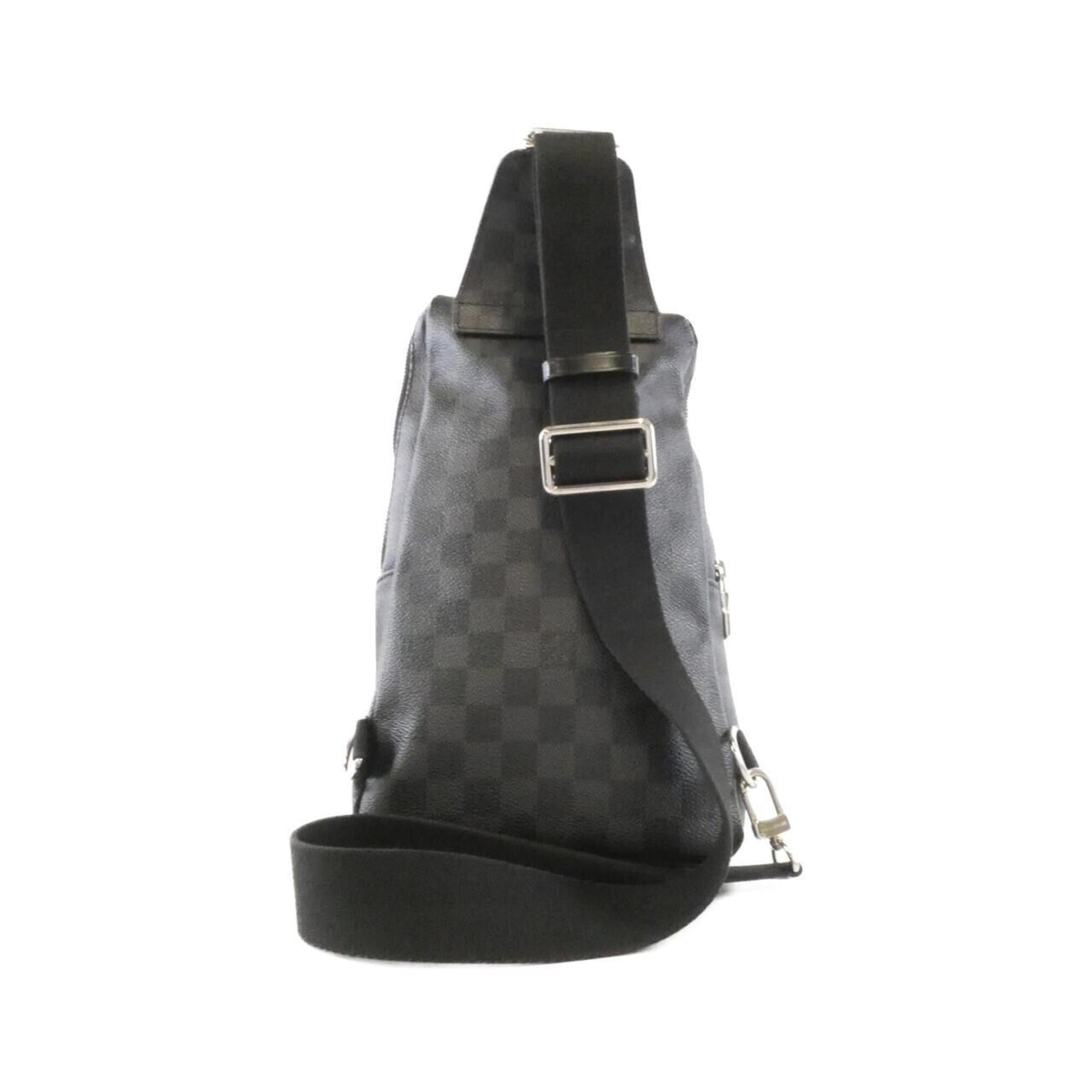 Louis Vuitton Graphite Coated Canvas Shoulder Bag (Pre-Owned)