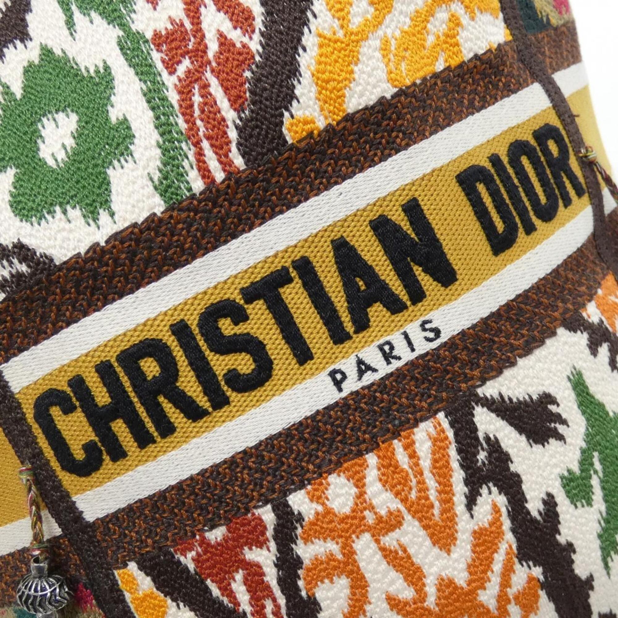 Christian Dior Multi-Color Canvas Shoulder Bag (Pre-Owned)