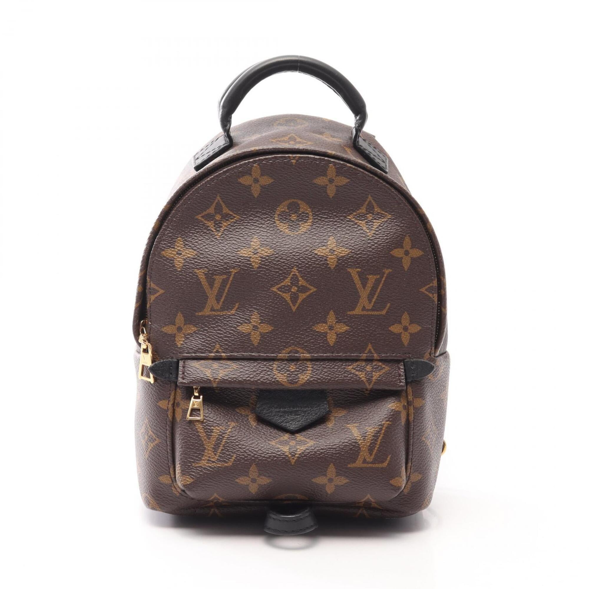Louis Vuitton Black Brown Monogram Monogram Backpack (Pre-Owned)