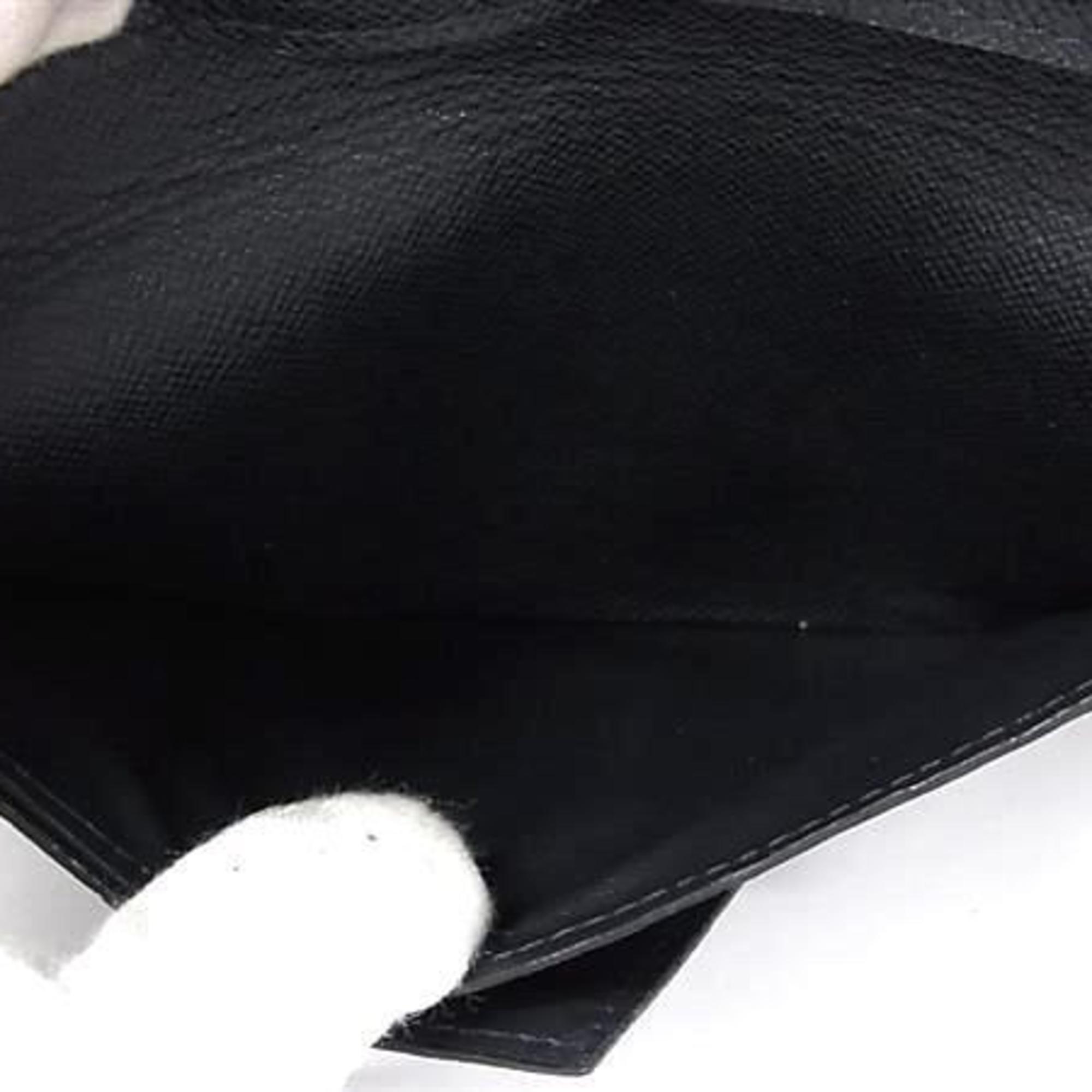 Louis Vuitton Dark Navy Taiga Leather Long Wallet (Bi-Fold) (Pre-Owned)