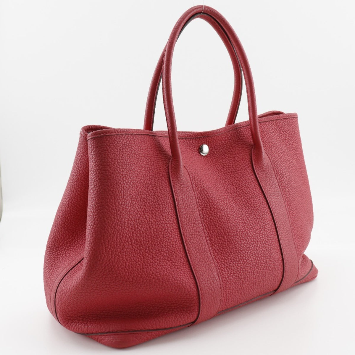 Hermes Garden Pink Negonda Leather Tote Bag (Pre-Owned)