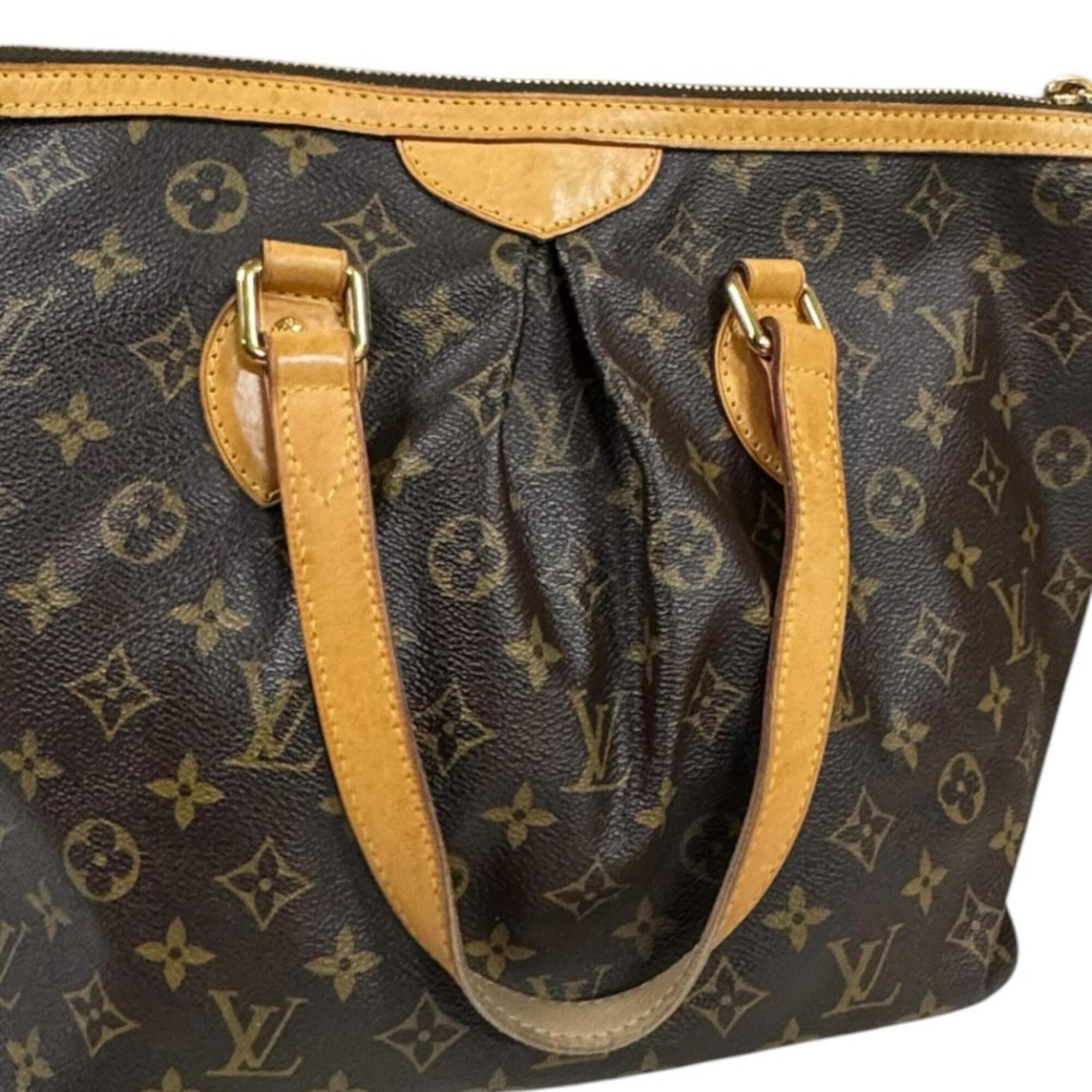 Louis Vuitton Brown Monogram Canvas Shoulder Bag (Pre-Owned)