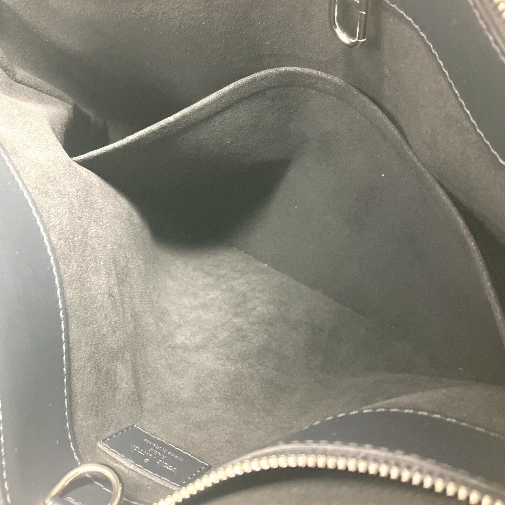 Louis Vuitton Black Noir Epi Leather Handbag Shoulder Bag Tote Bag (Pre-Owned)