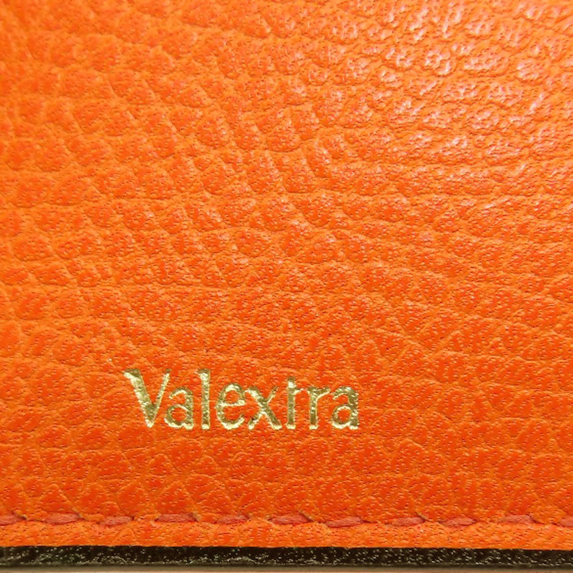 Valextra Orange Leather Money Clip (Pre-Owned)