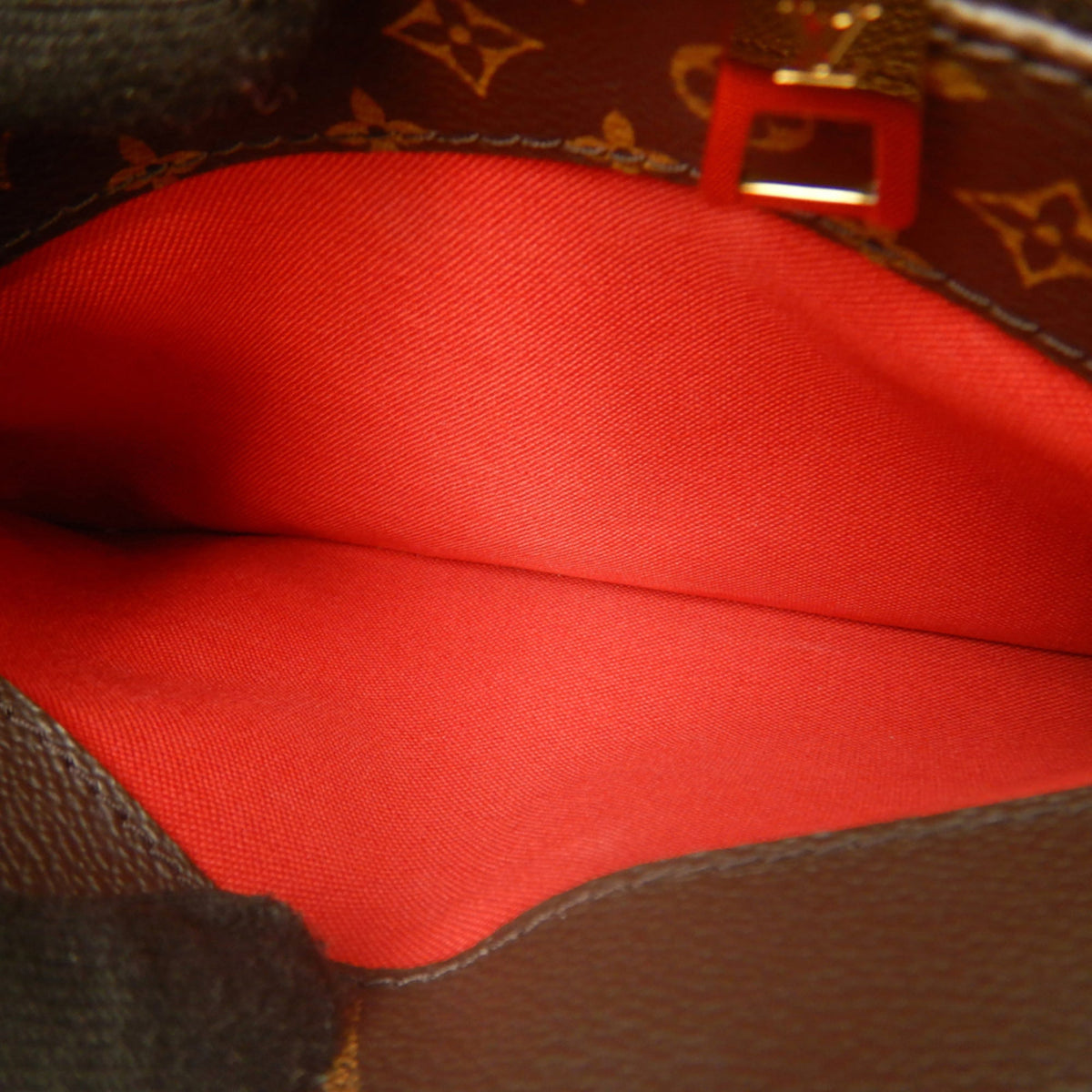 Louis Vuitton Brown Monogram Canvas Handbag (Pre-Owned)