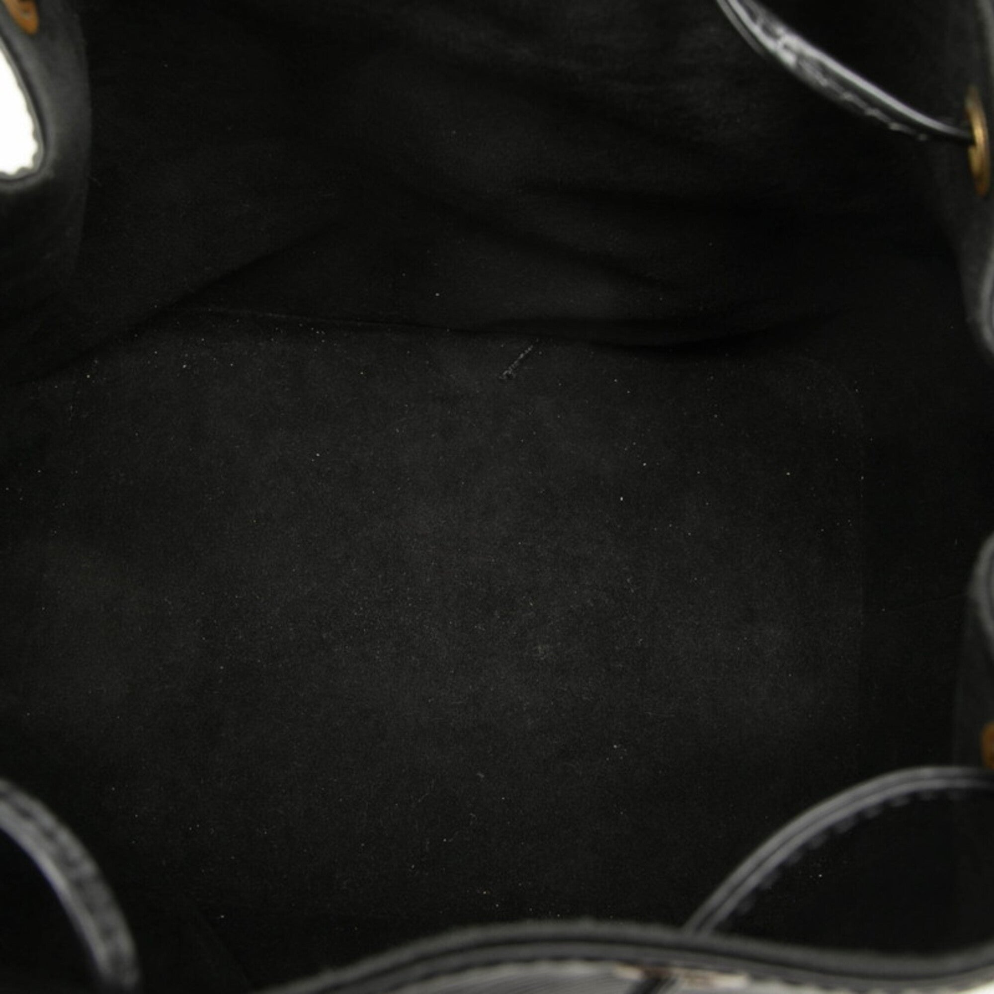 Louis Vuitton Black Noir Leather Shoulder Bag (Pre-Owned)
