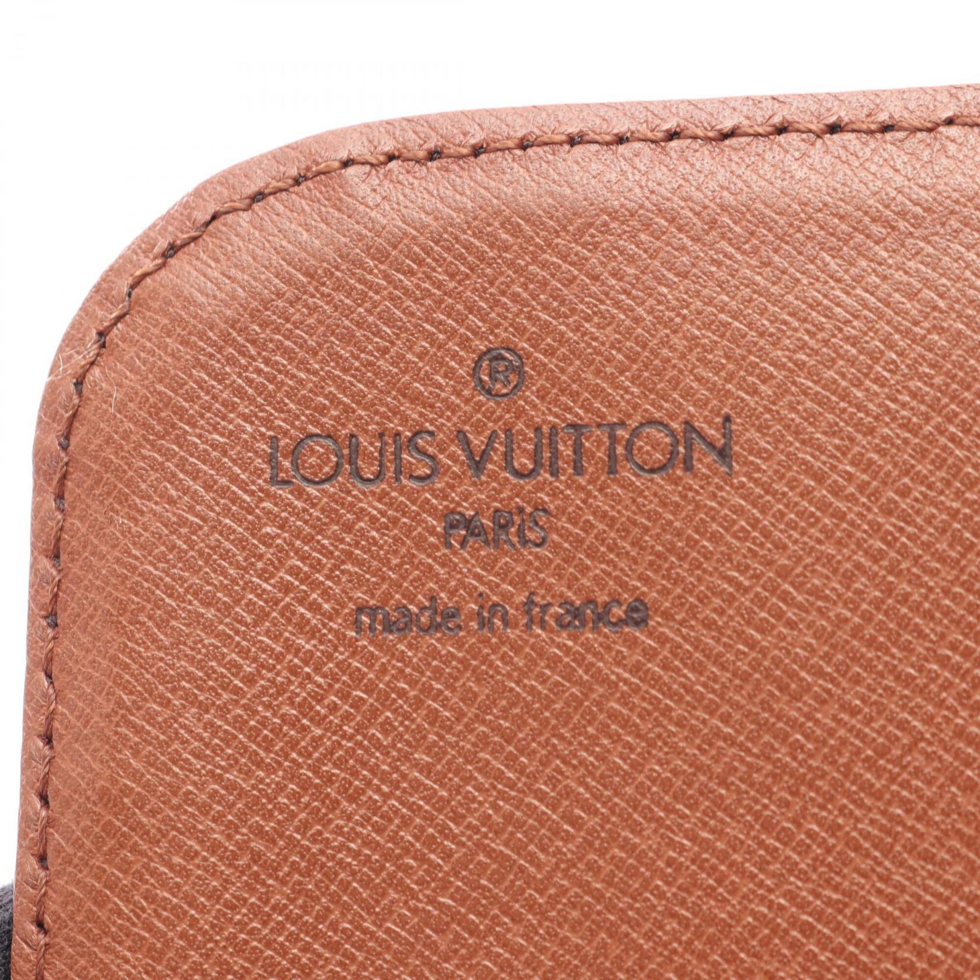 Louis Vuitton Brown Coated Canvas Pvc Monogram Leather Handbag Shoulder Bag (Pre-Owned)