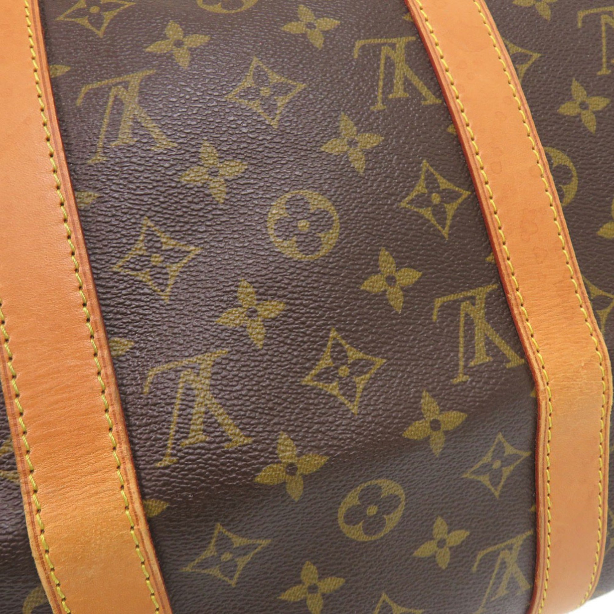 Louis Vuitton Brown Monogram Monogram Boston Bag (Pre-Owned)