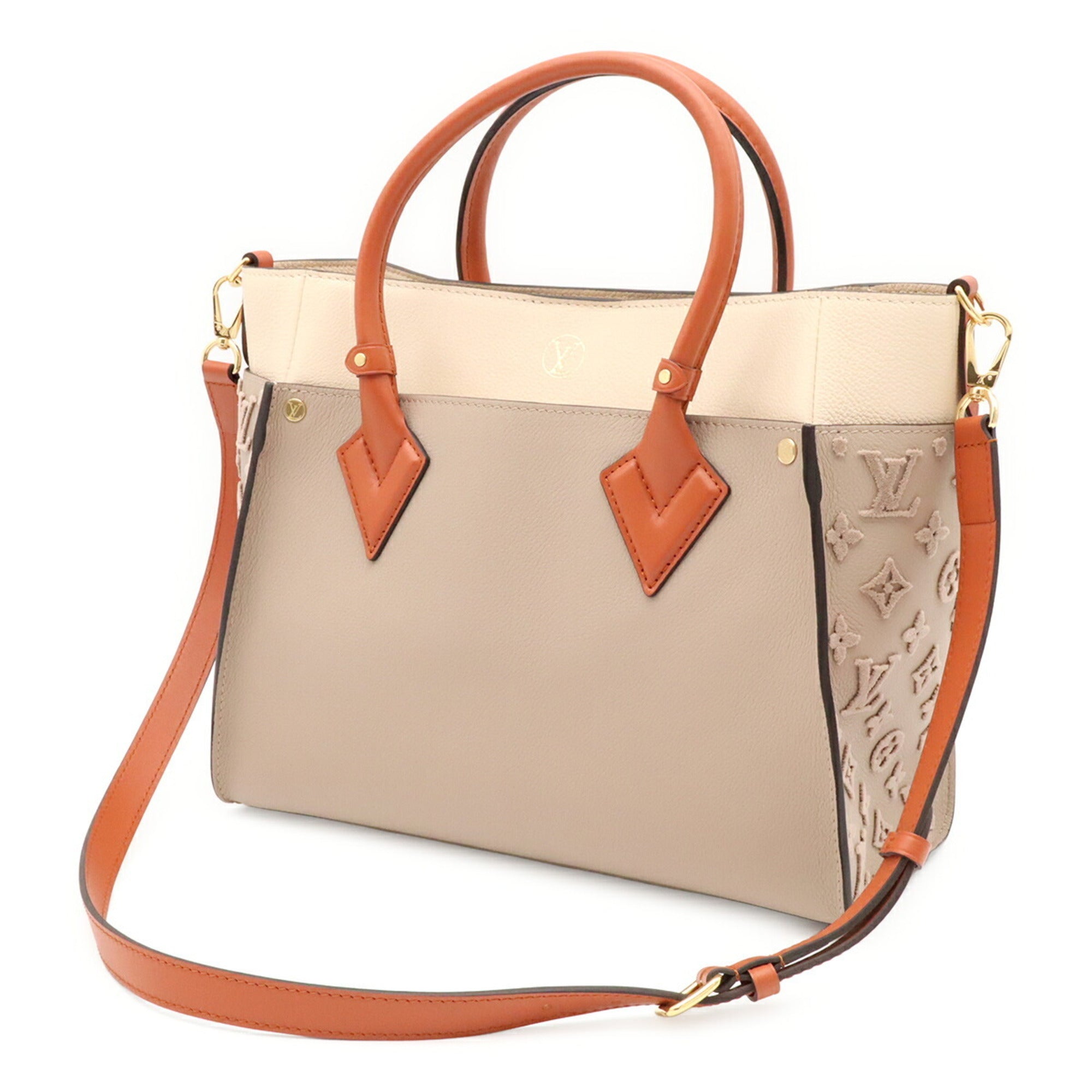 Louis Vuitton Galle Monogram Leather Handbag Shoulder Bag (Pre-Owned)