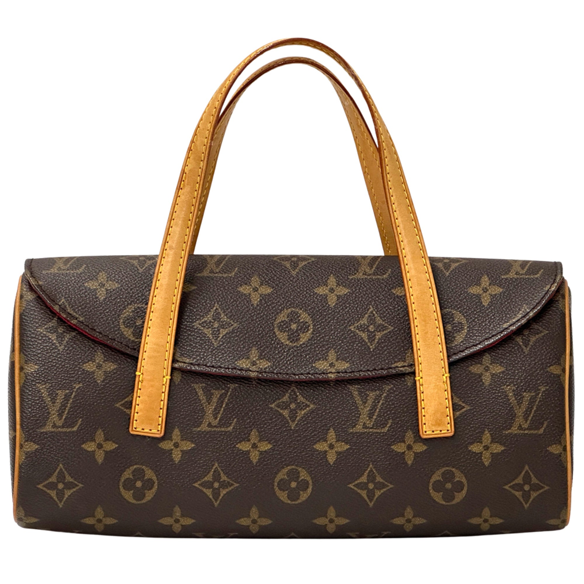 Louis Vuitton Brown Monogram Canvas Handbag (Pre-Owned)