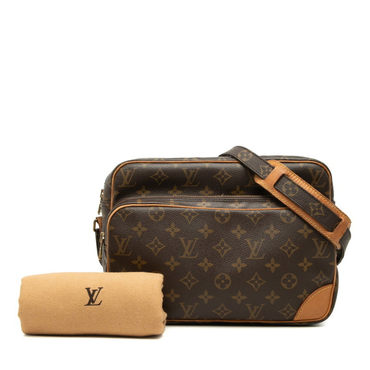 Louis Vuitton Brown Monogram Pvc Leather Shoulder Bag (Pre-Owned)