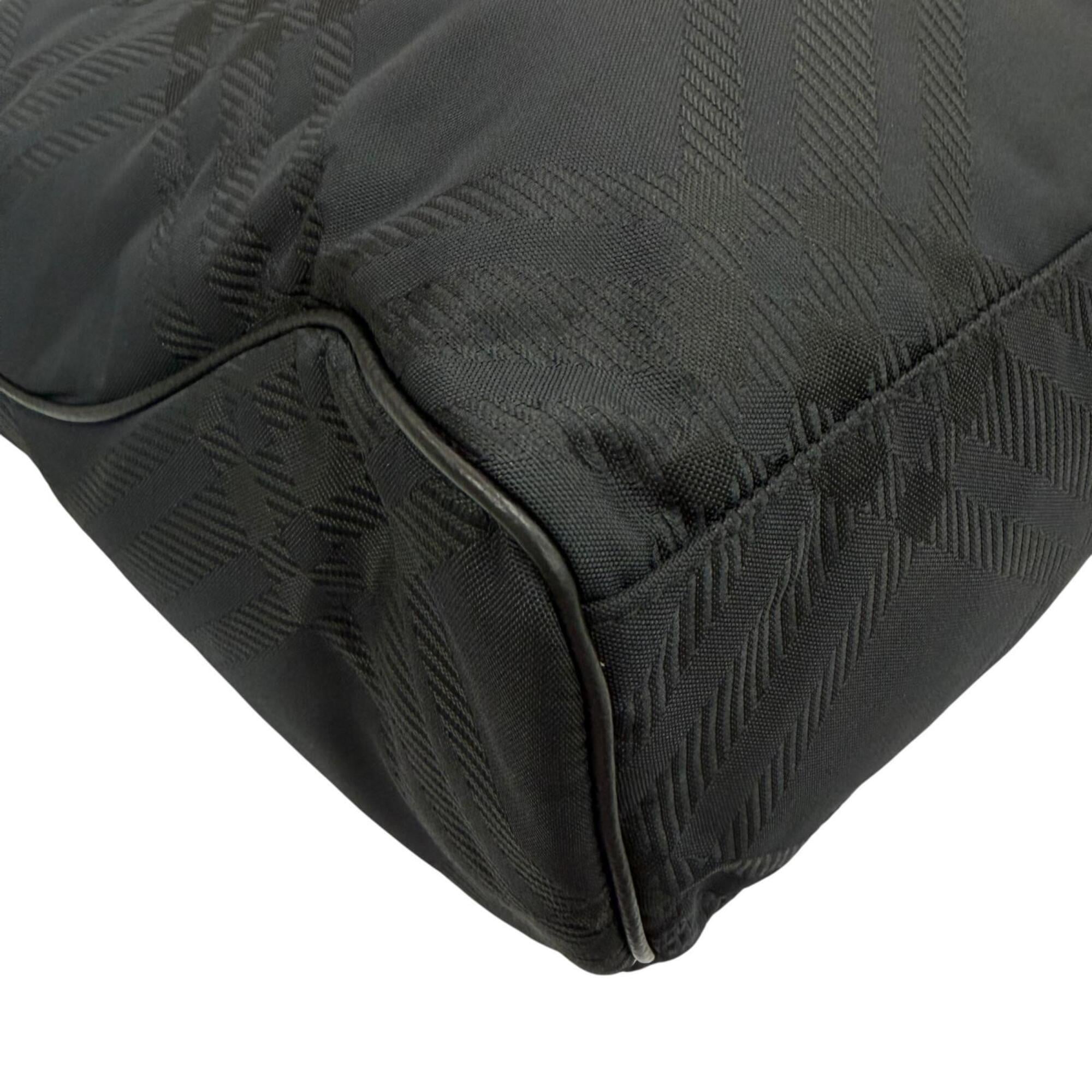 Burberry Black Nylon Tote Bag (Pre-Owned)
