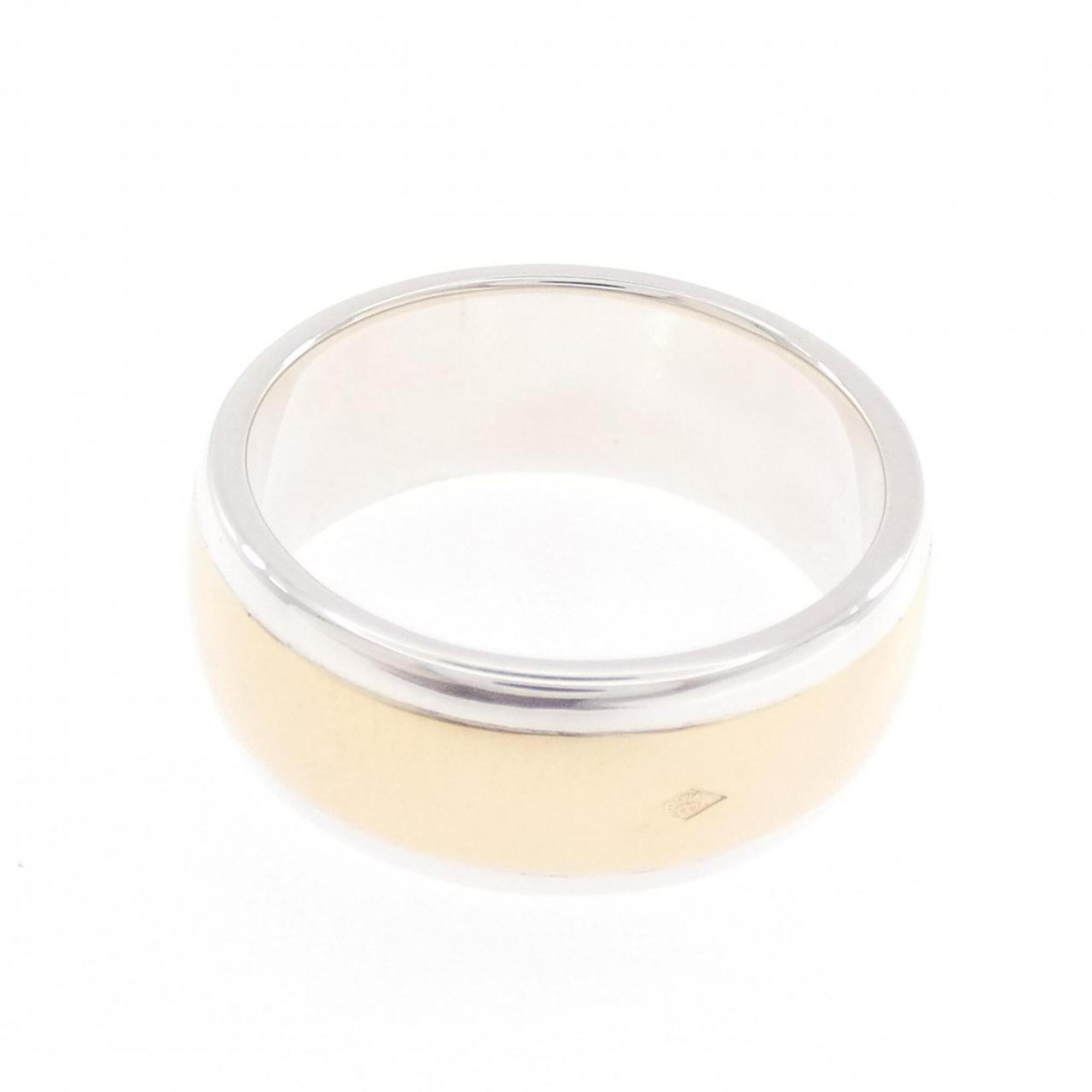 Hermes Yellow Gold (18K) Silver 925 Band Ring (Pre-Owned)