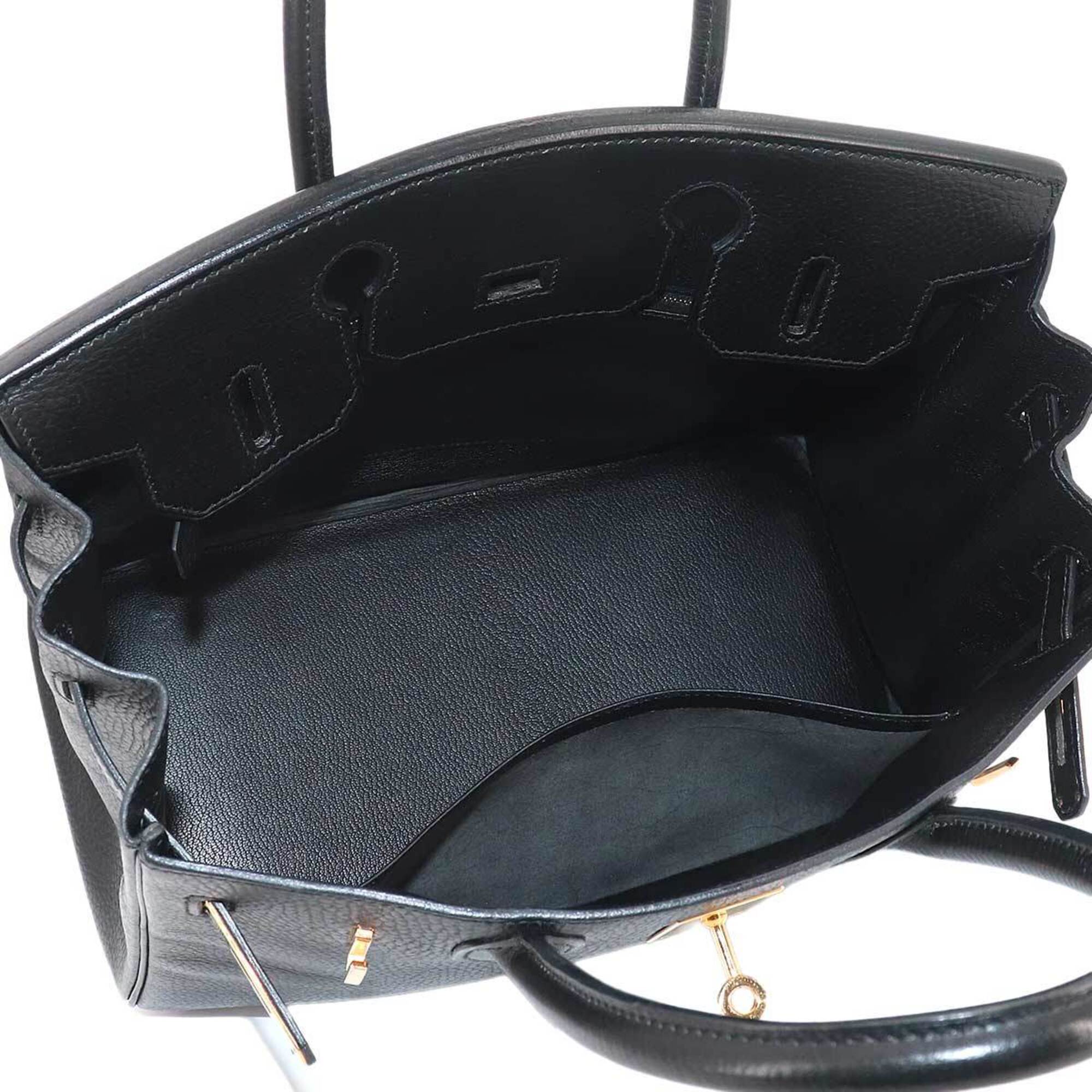 Hermes Black Ardennes Leather Handbag (Pre-Owned)