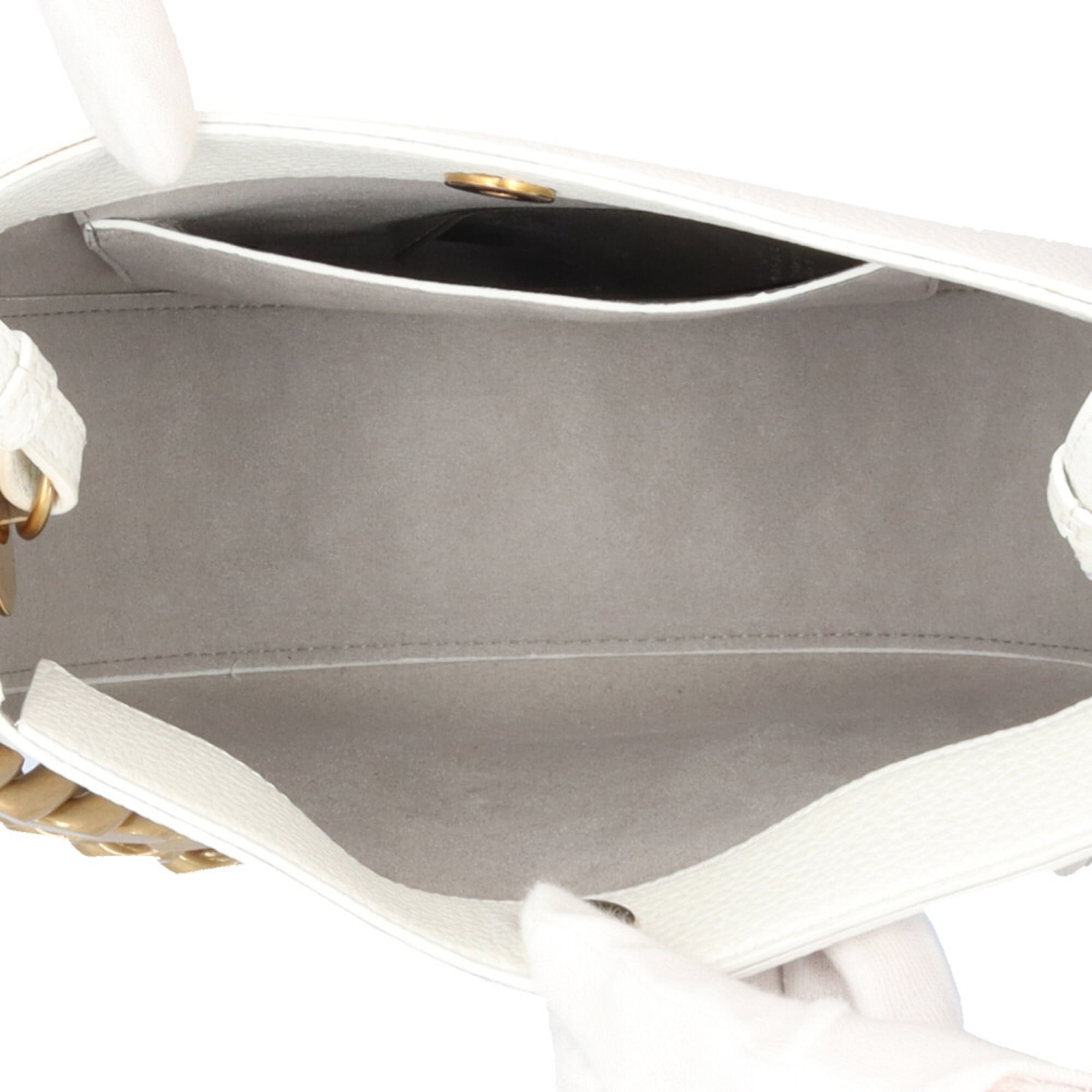 Stella Mccartney White Elastane Polyamide Shoulder Bag (Pre-Owned)