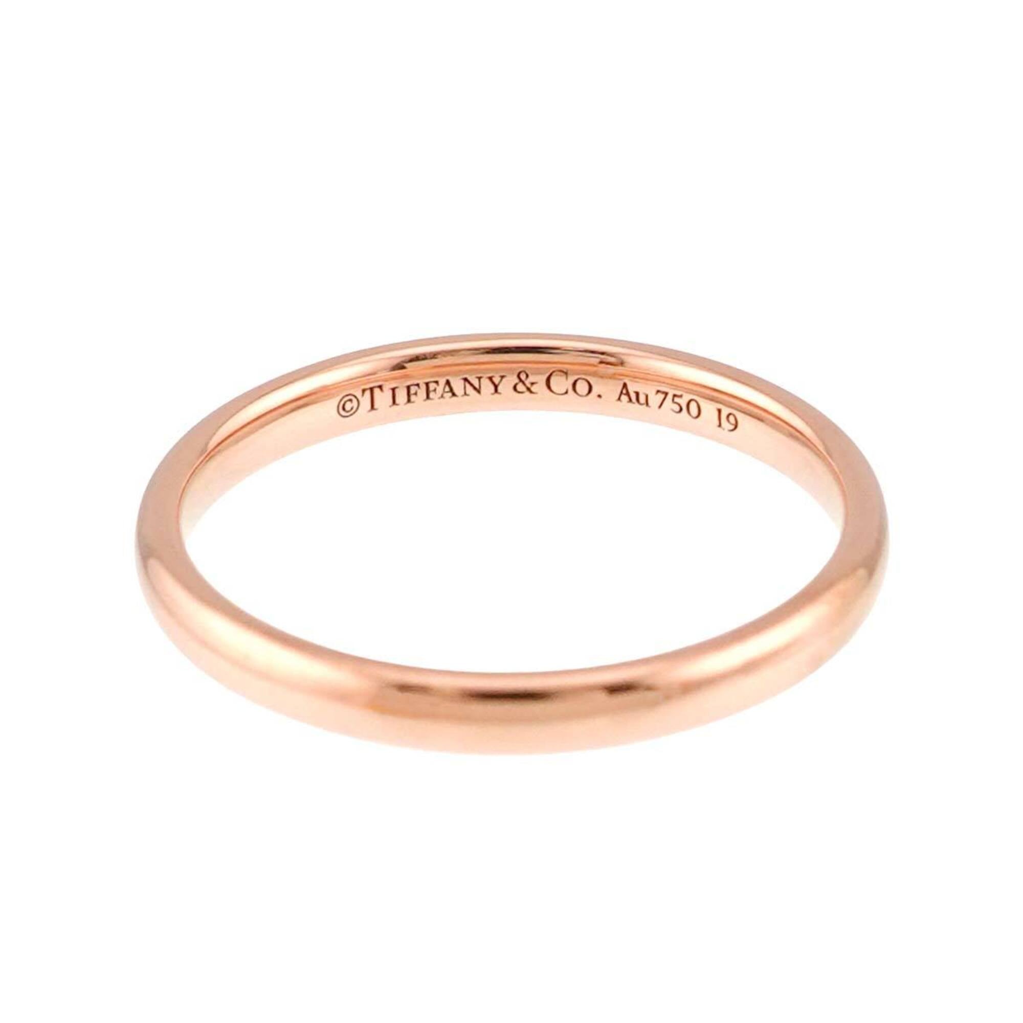Tiffany Pink Gold (18K) Band Ring (Pre-Owned)