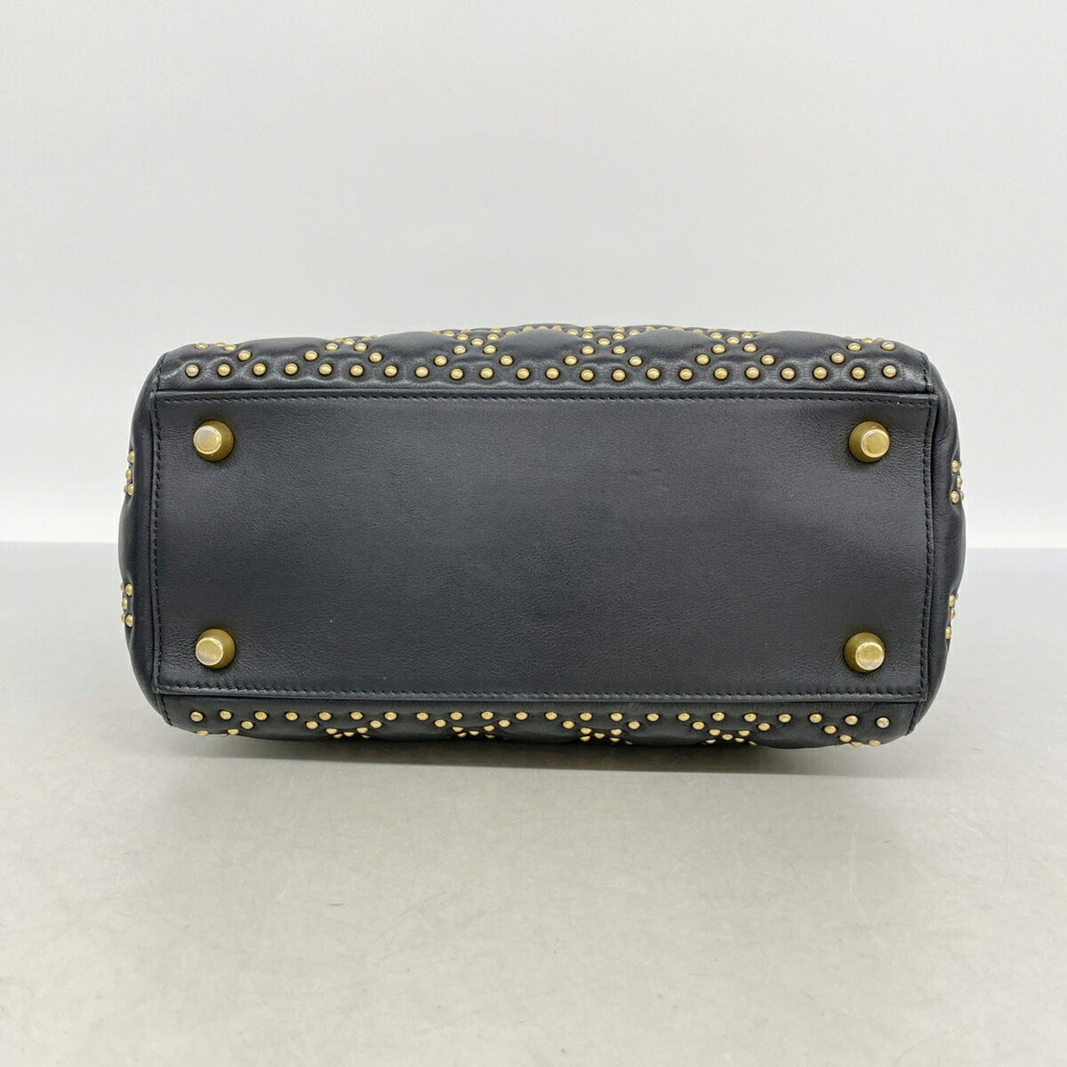 Christian Dior Black Leather Handbag (Pre-Owned)