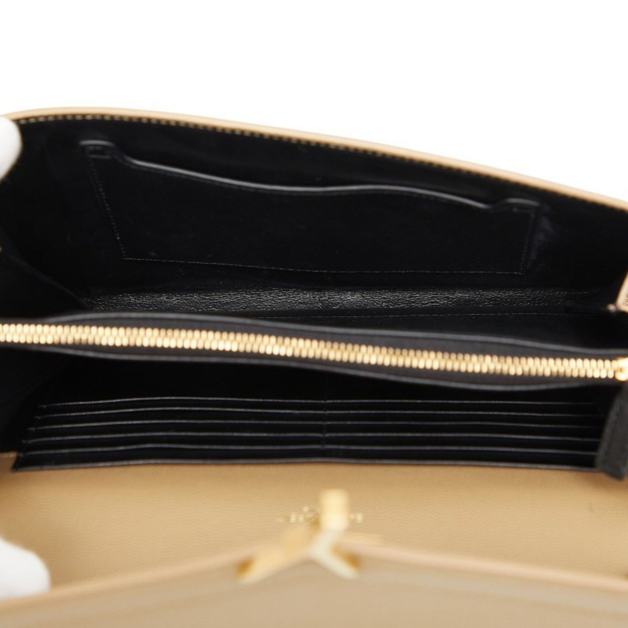 Saint Laurent Beige Leather Shoulder Bag (Pre-Owned)