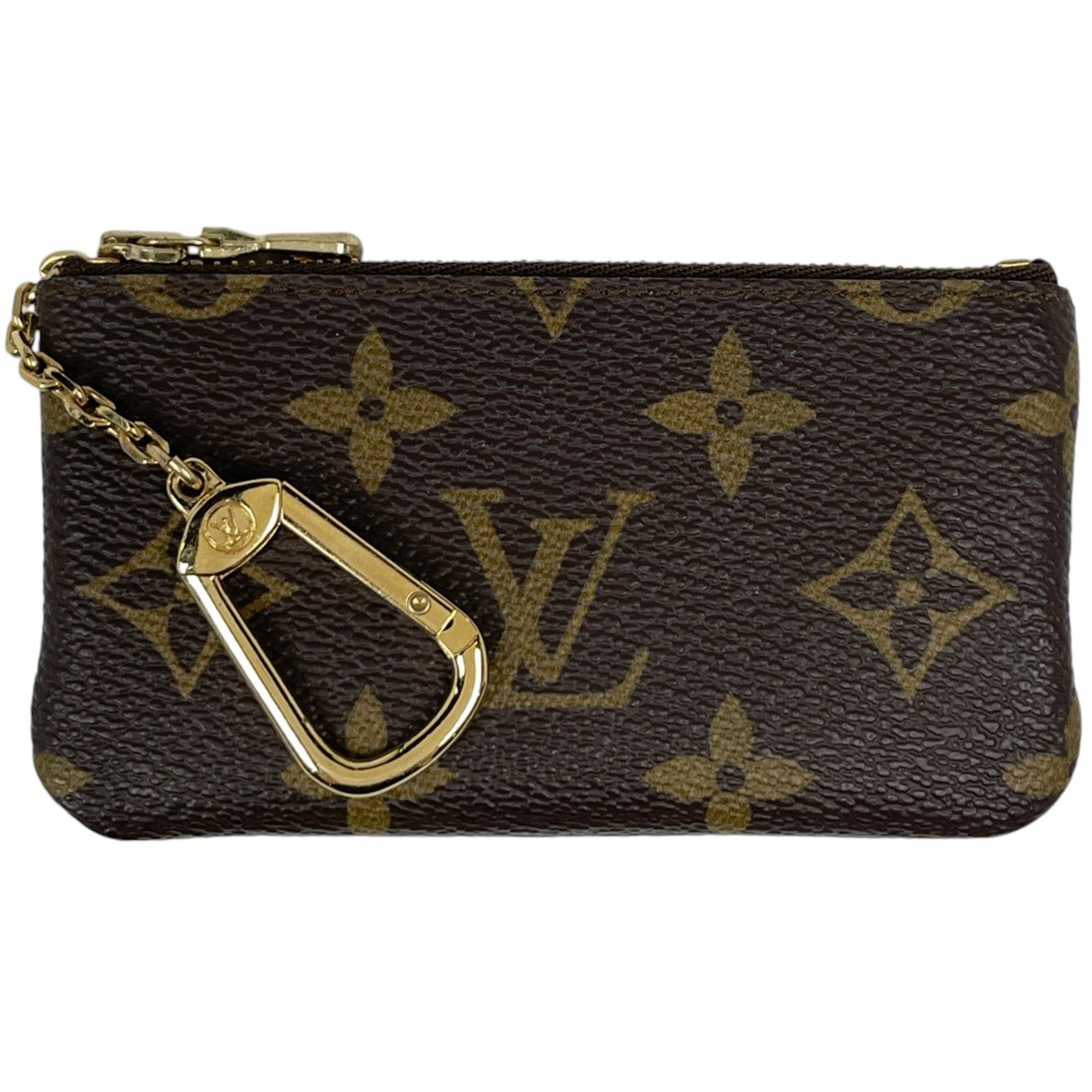 Louis Vuitton Brown Monogram Coin Purse/Coin Case (Pre-Owned)