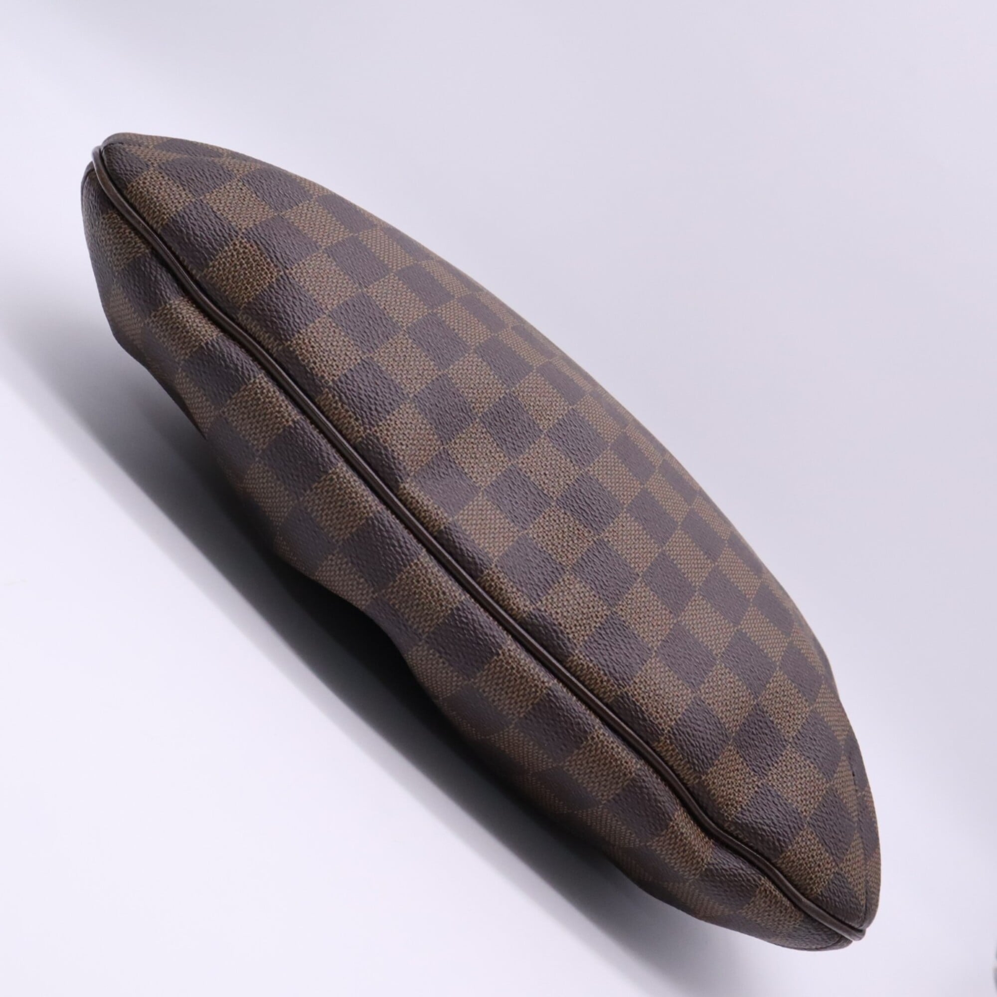 Louis Vuitton Damier Beige Brown Coated Canvas Leather Handbag (Pre-Owned)