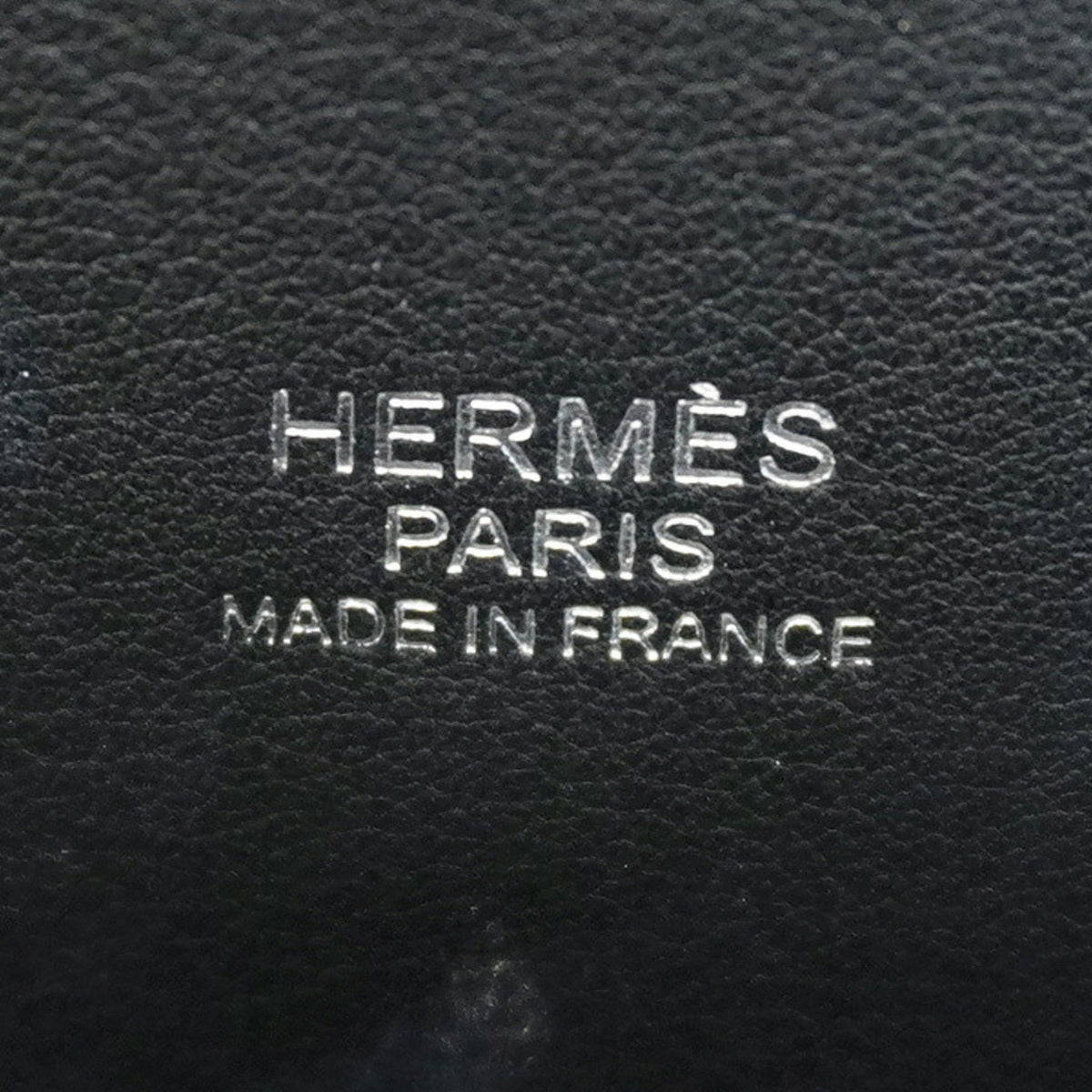 Hermes Black Taurillon Clemence Leather Handbag (Pre-Owned)