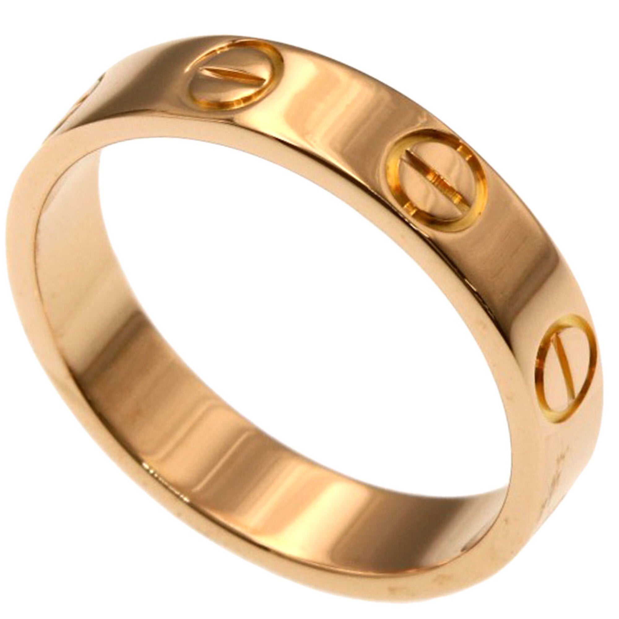 Cartier Pink Gold (18K) Band Ring (Pre-Owned)