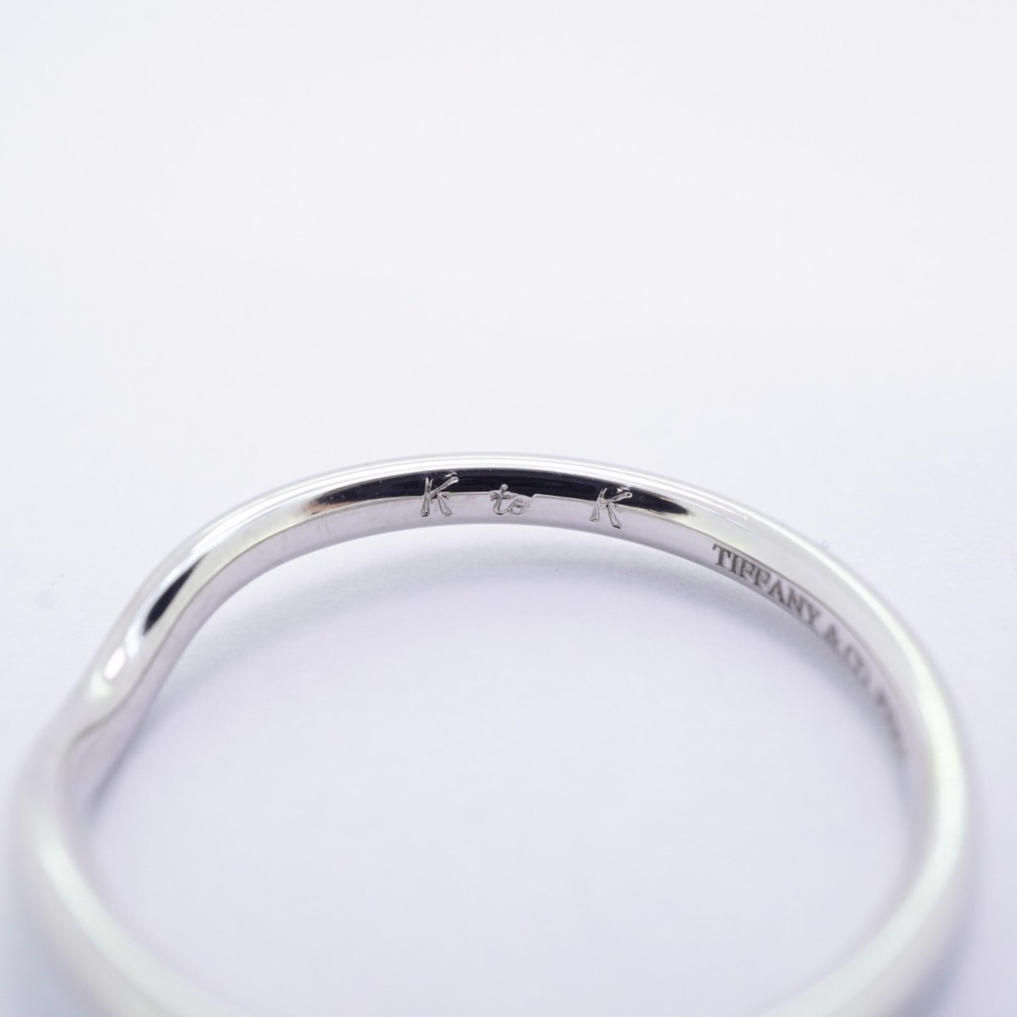 Tiffany Platinum 950 Band Ring (Pre-Owned)