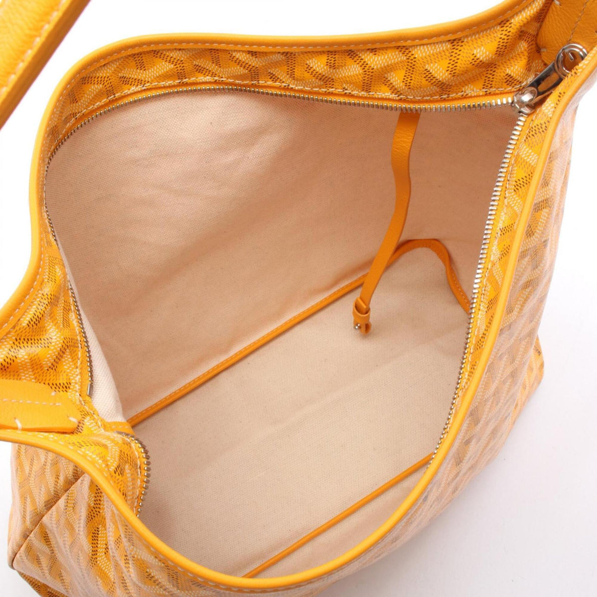 Goyard Multi-Color Yellow Coated Canvas Leather Handbag Pouch Shoulder Bag (Pre-Owned)