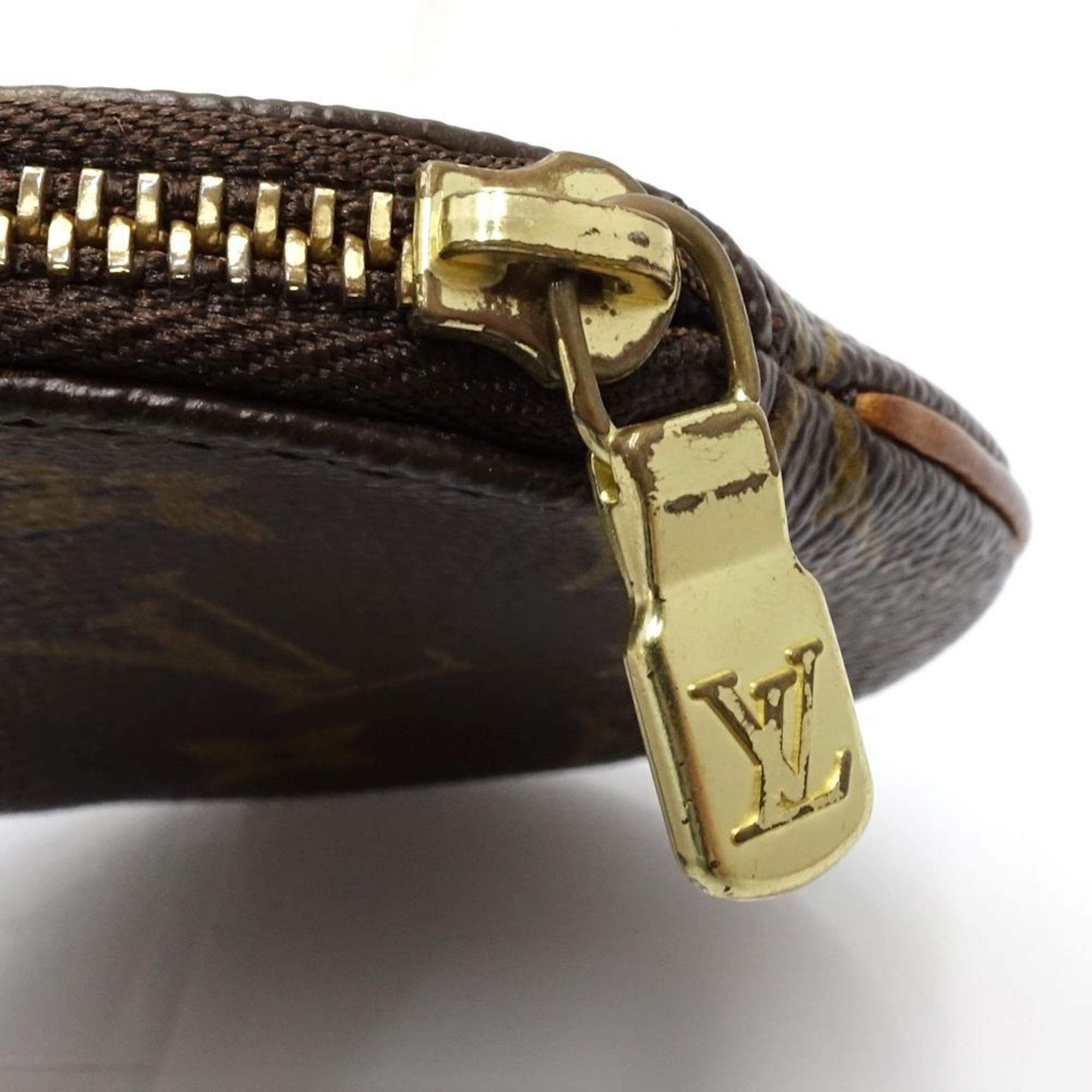 Louis Vuitton Brown Monogram Monogram Coin Purse/Coin Case (Pre-Owned)