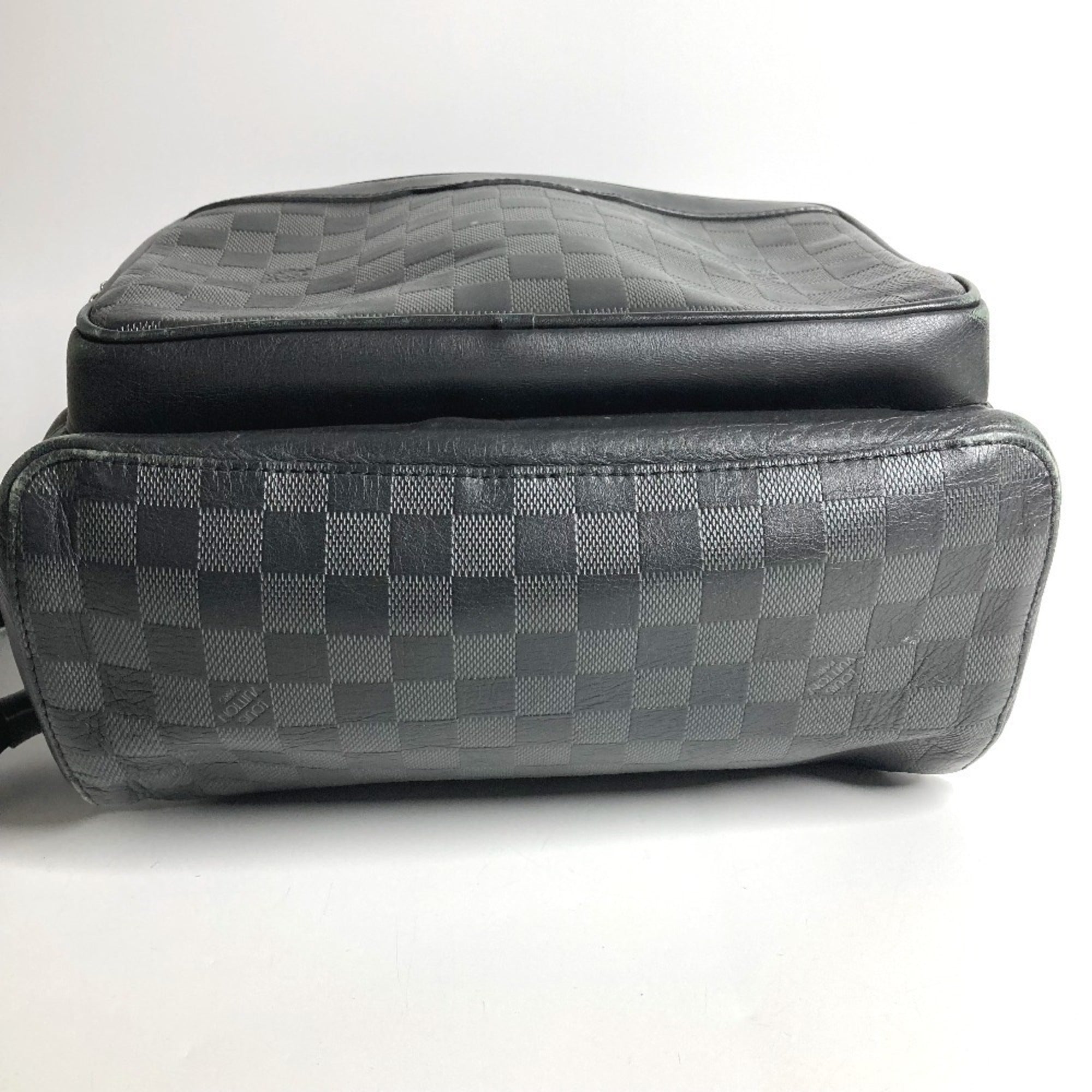 Louis Vuitton Black Damier Infini Leather Backpack (Pre-Owned)