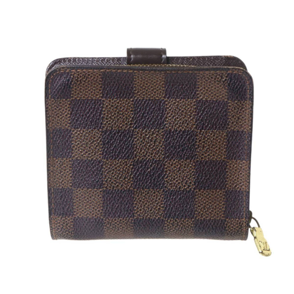 Louis Vuitton Damier Damier Canvas Ebene Wallet (Bi-Fold) (Pre-Owned)