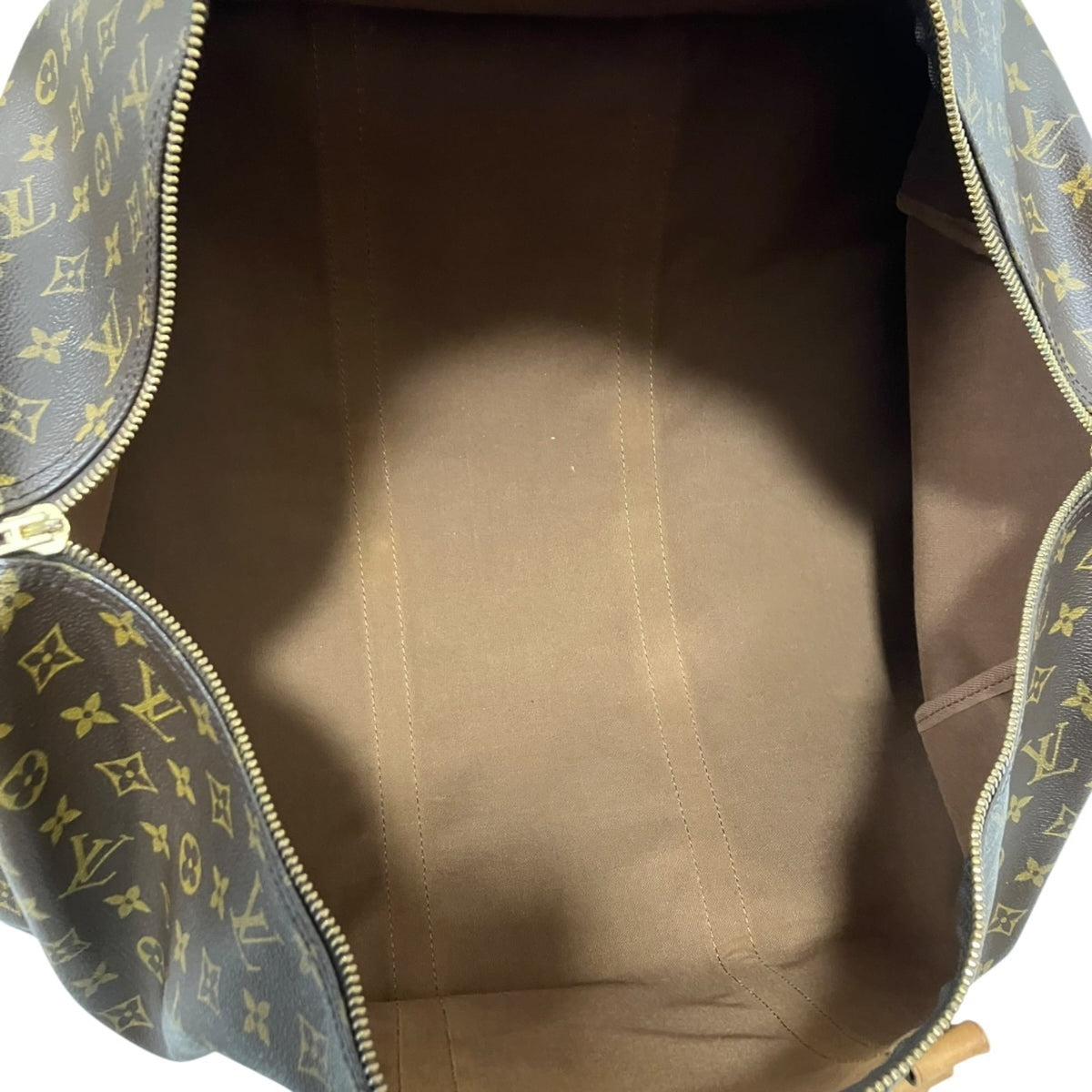 Louis Vuitton Brown Monogram Boston Bag (Pre-Owned)