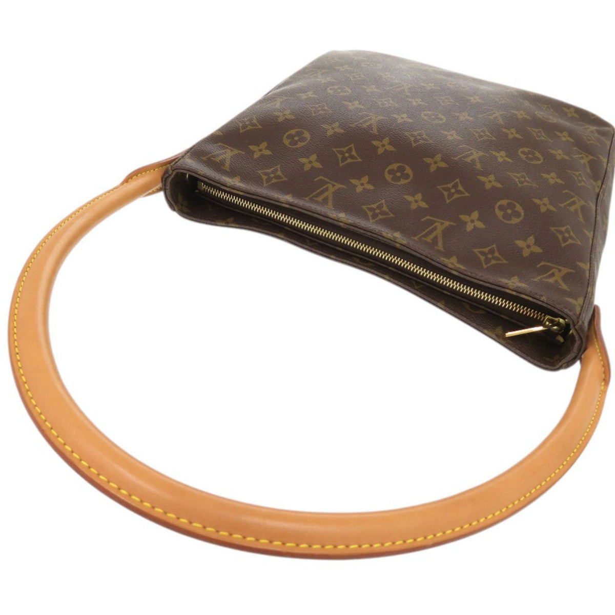 Louis Vuitton Brown Monogram Shoulder Bag (Pre-Owned)