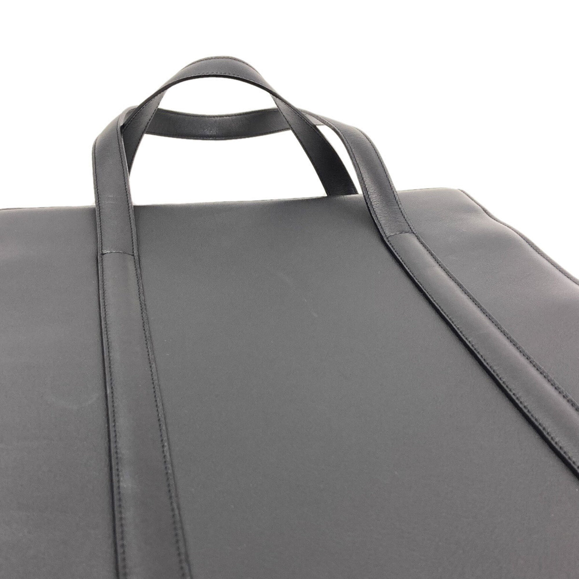 Cartier Black Leather Tote Bag (Pre-Owned)