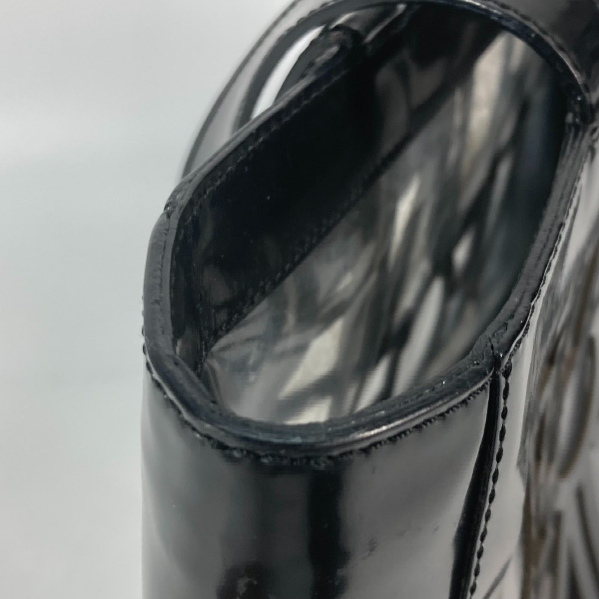 Celine Black Vinyl Shoulder Bag Tote Bag (Pre-Owned)