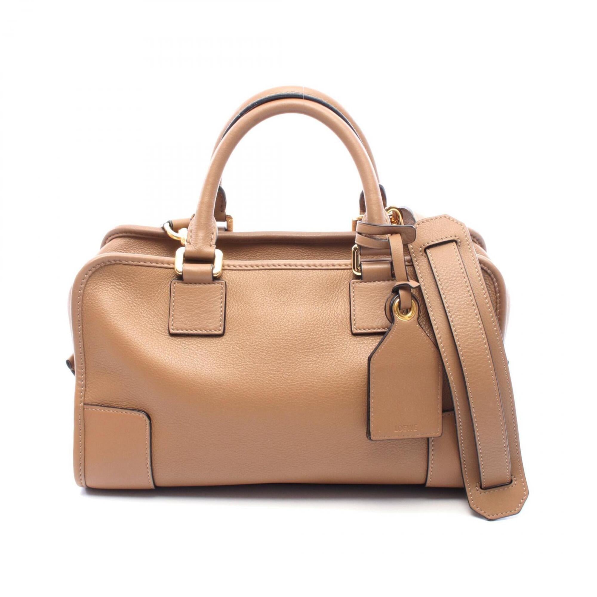 Loewe Brown Leather Handbag (Pre-Owned)
