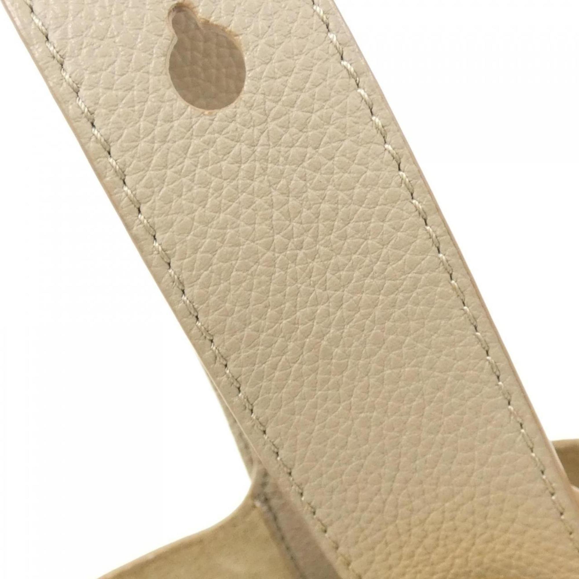 Loewe Sand Leather Handbag (Pre-Owned)