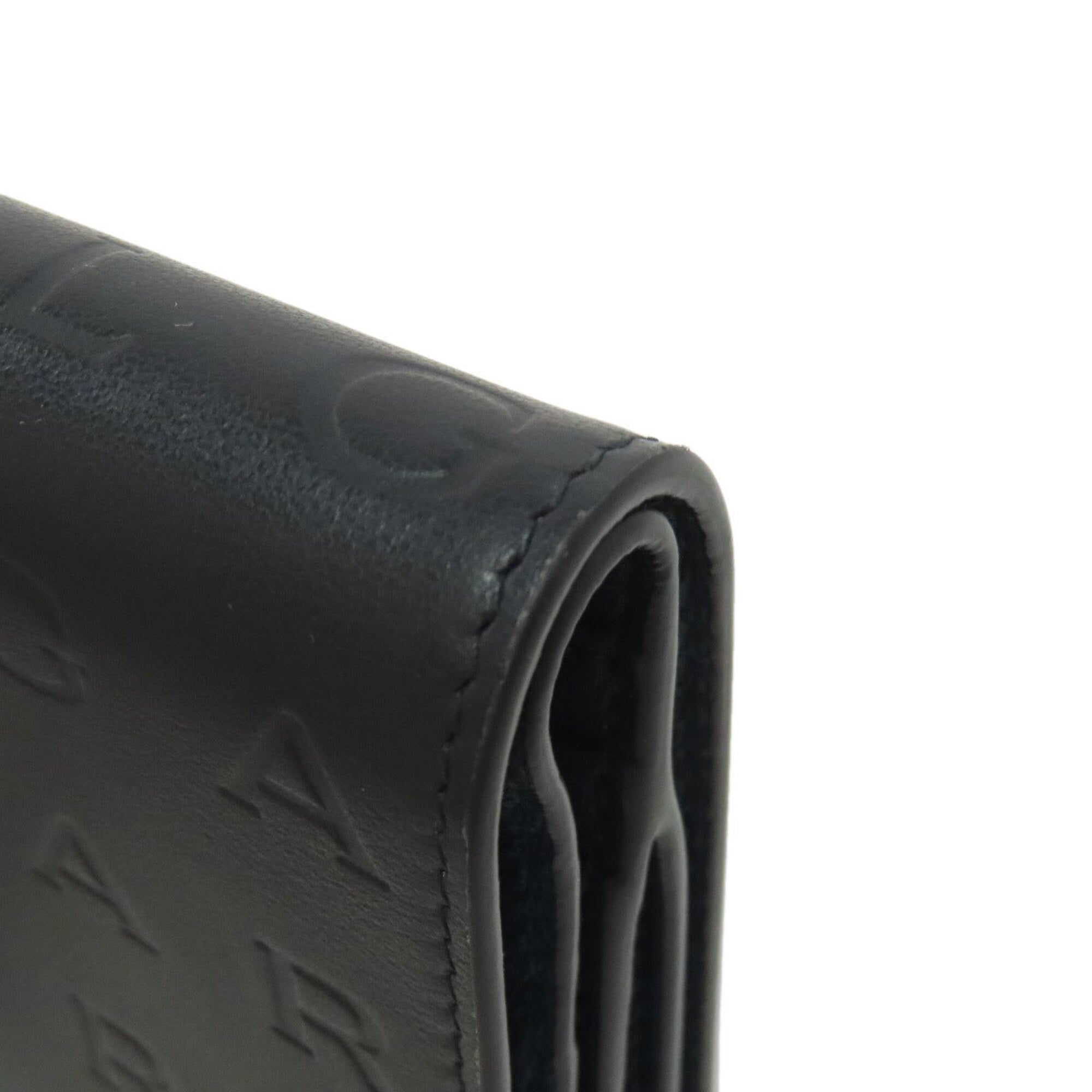 Bvlgari Black Leather Wallet (Bi-Fold) (Pre-Owned)