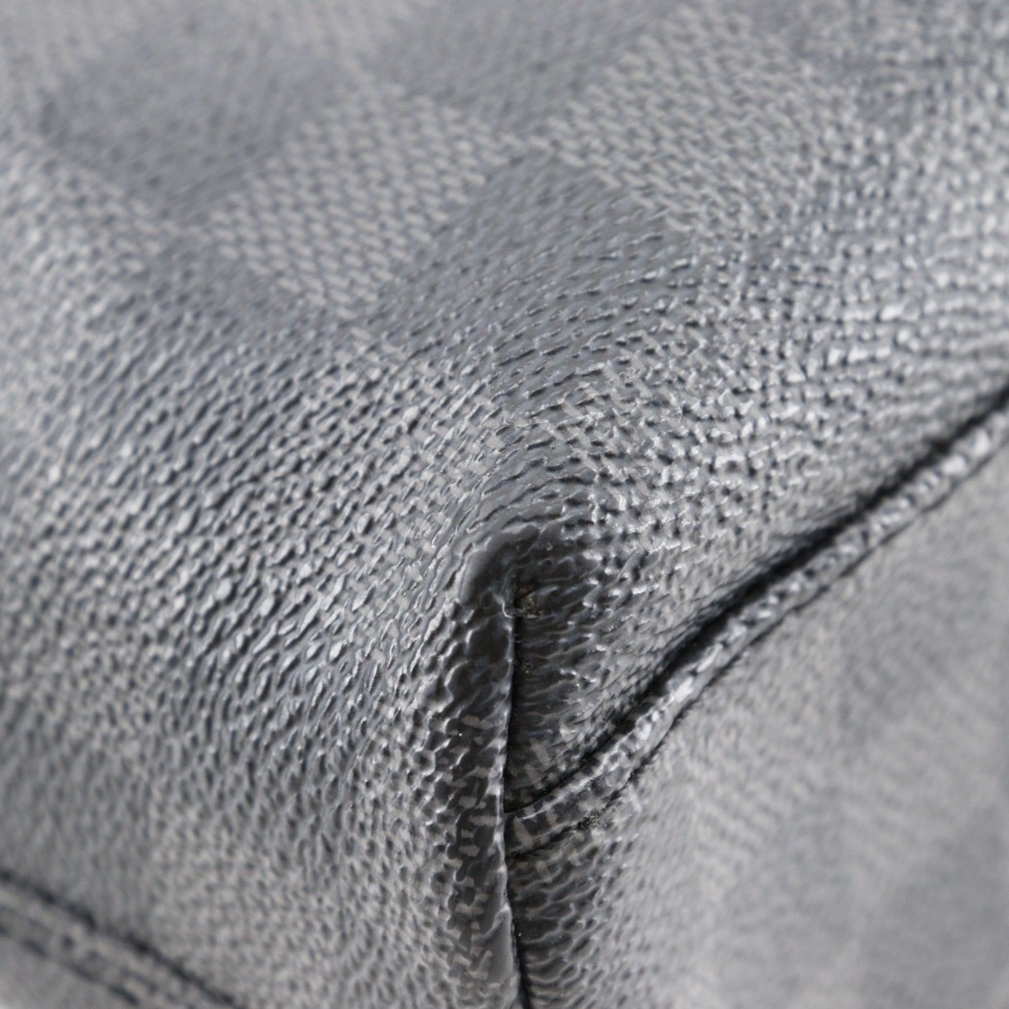 Louis Vuitton Black Damier Graphite Canvas Shoulder Bag (Pre-Owned)