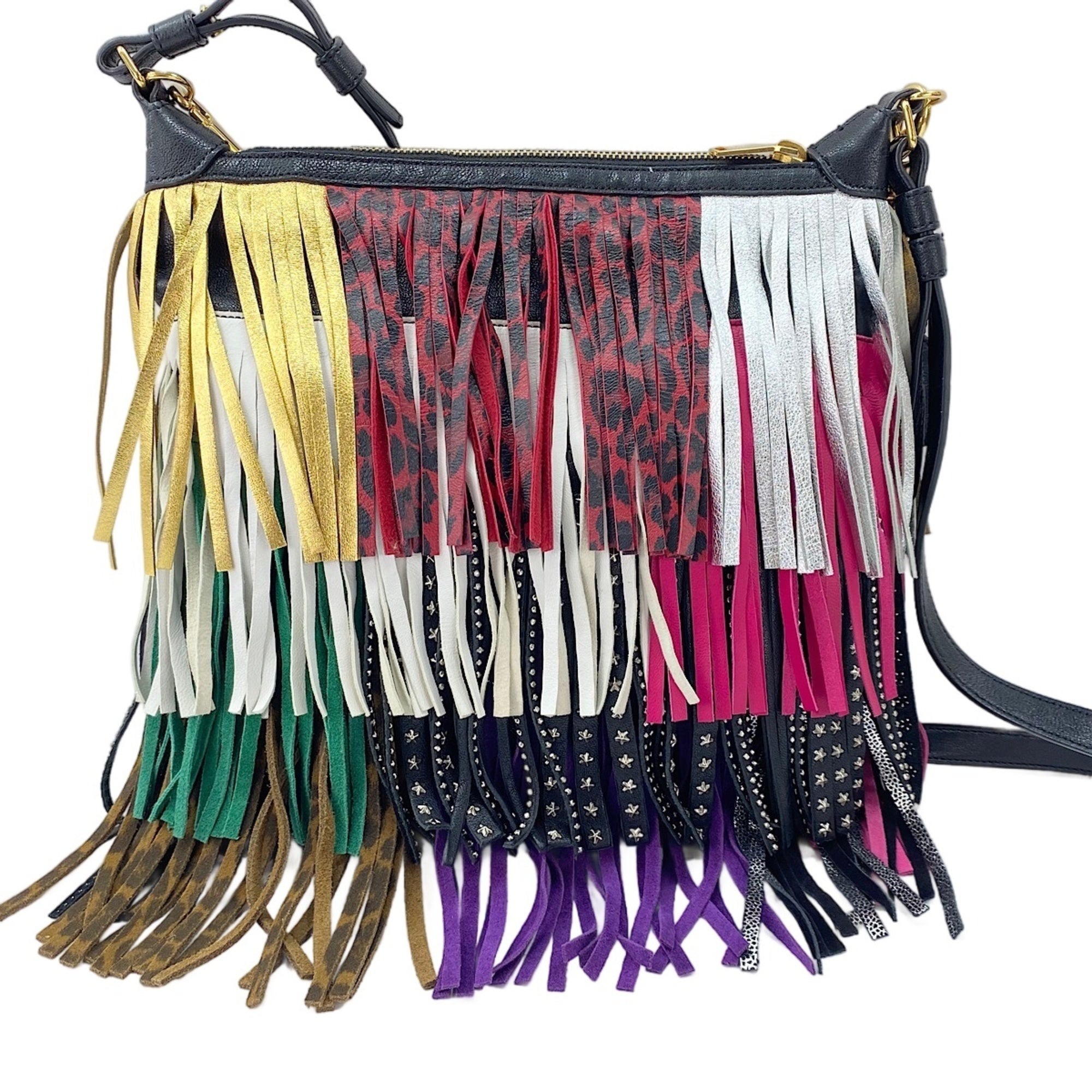 Yves Saint Laurent Clear Multi-Color Shoulder Bag (Pre-Owned)