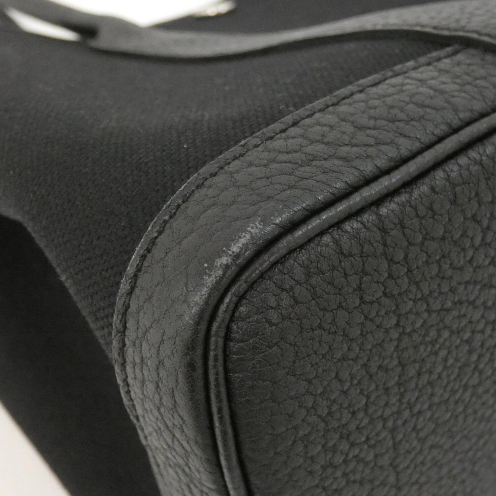 Hermes Black Negonda Leather Handbag (Pre-Owned)