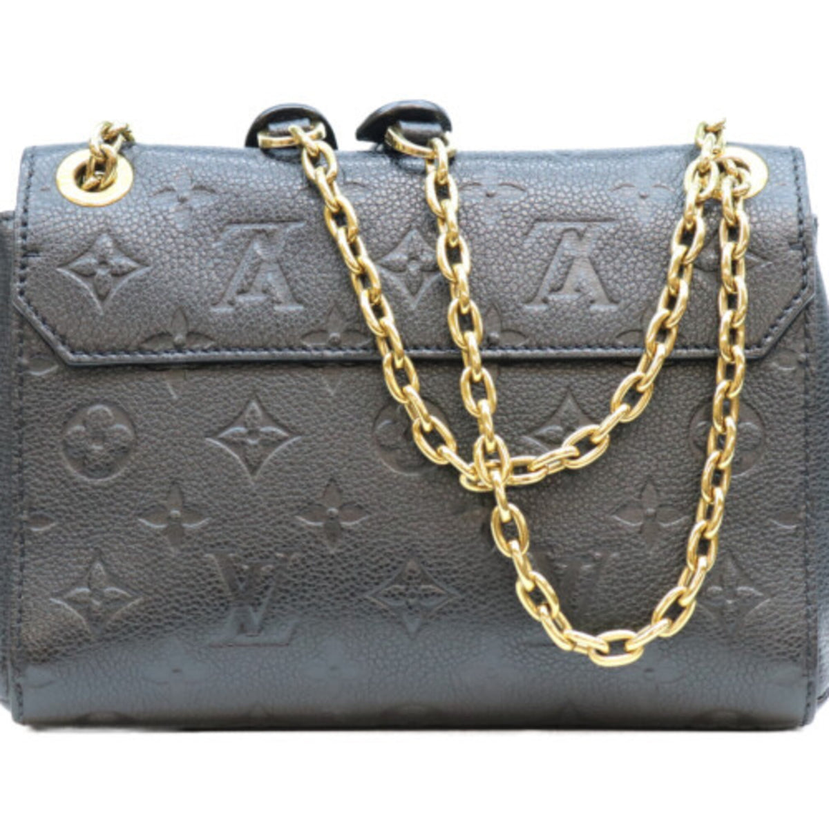 Louis Vuitton Black Monogram Empreinte Shoulder Bag (Pre-Owned)