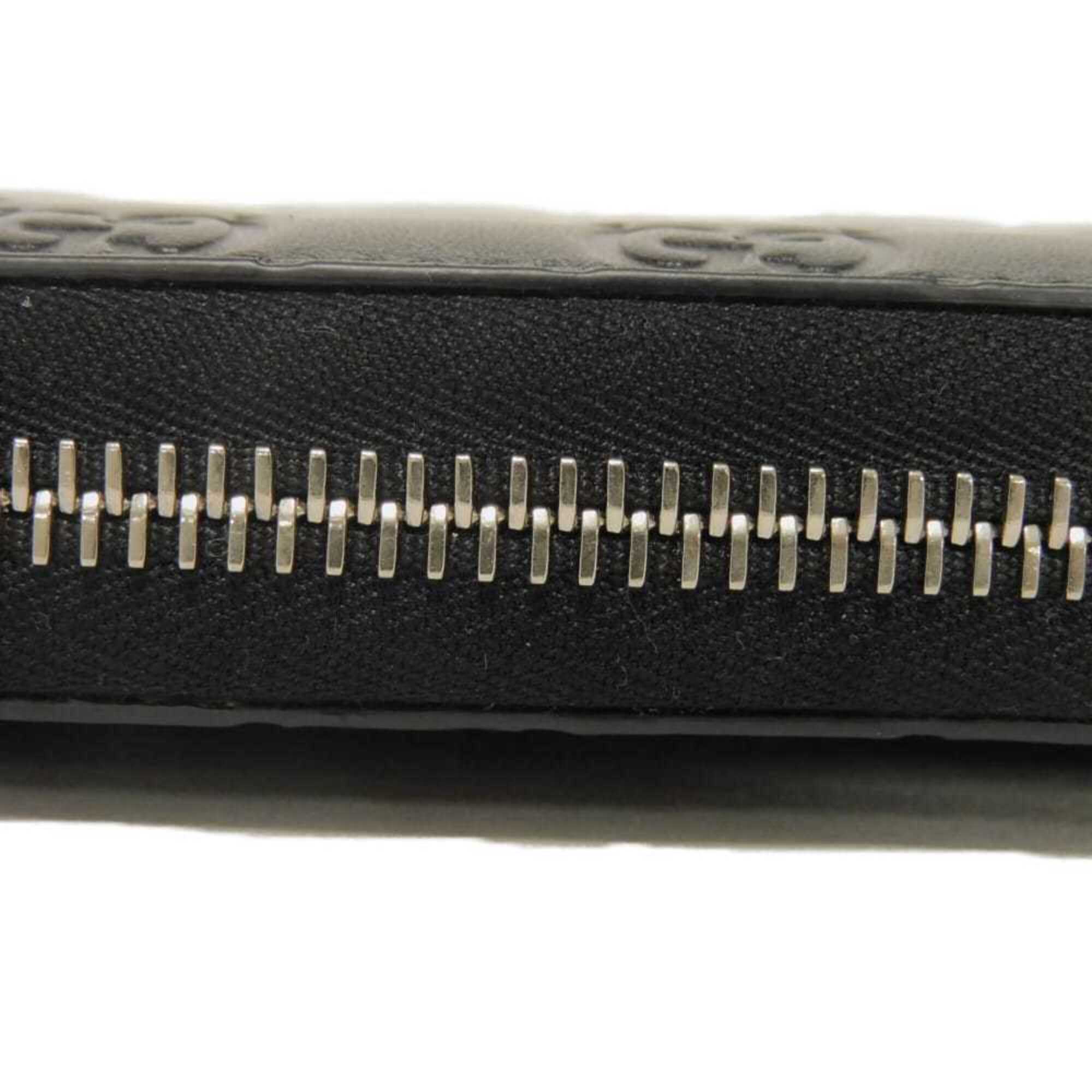 Gucci Black Long Wallet (Bi-Fold) (Pre-Owned)