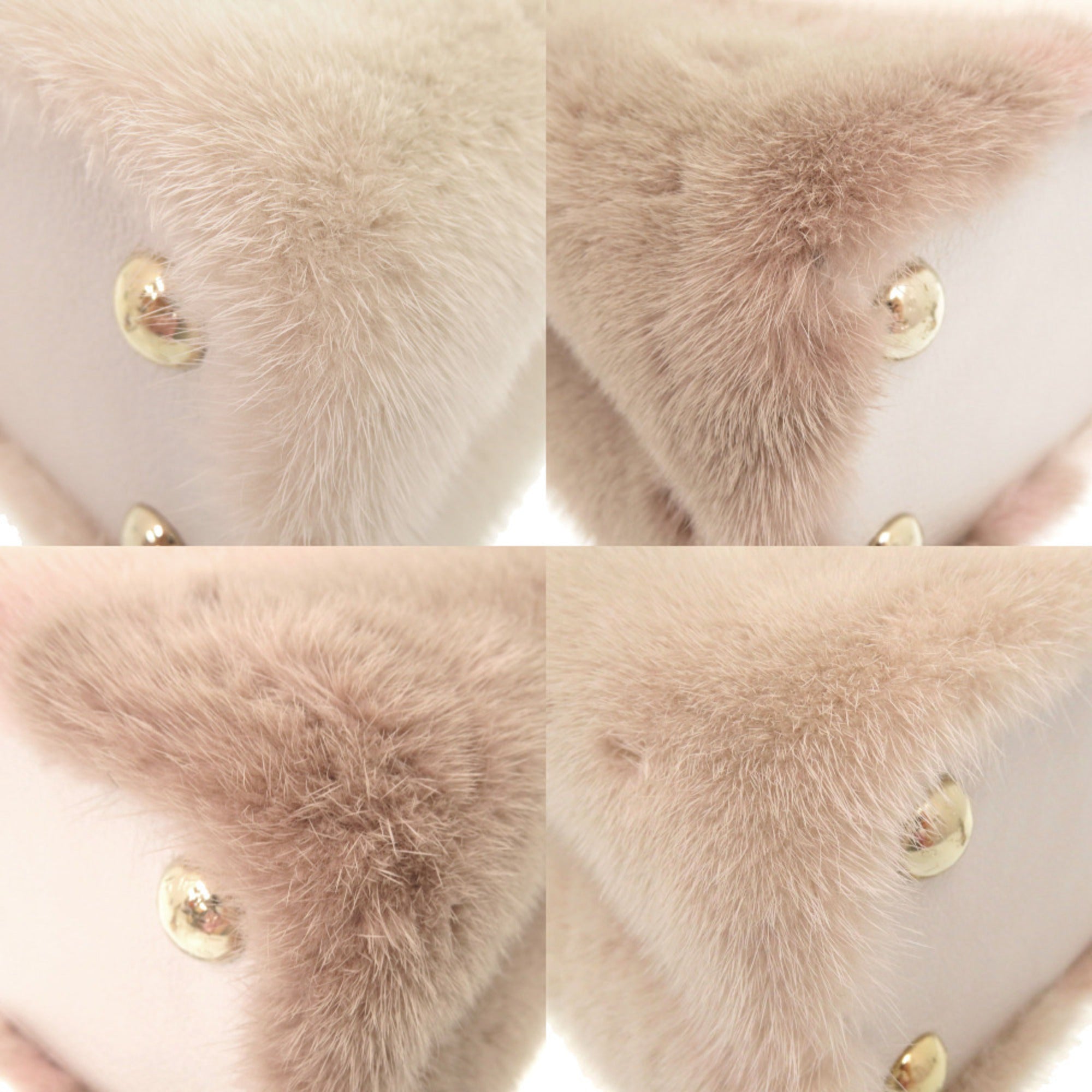 Louis Vuitton Champagne Pink Leather Handbag (Pre-Owned)