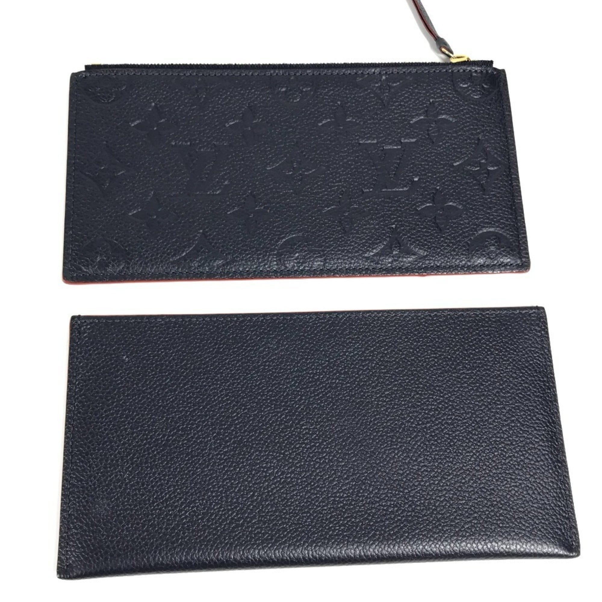 Louis Vuitton Navy Monogram Empreinte Chain/Shoulder Wallet (Pre-Owned)