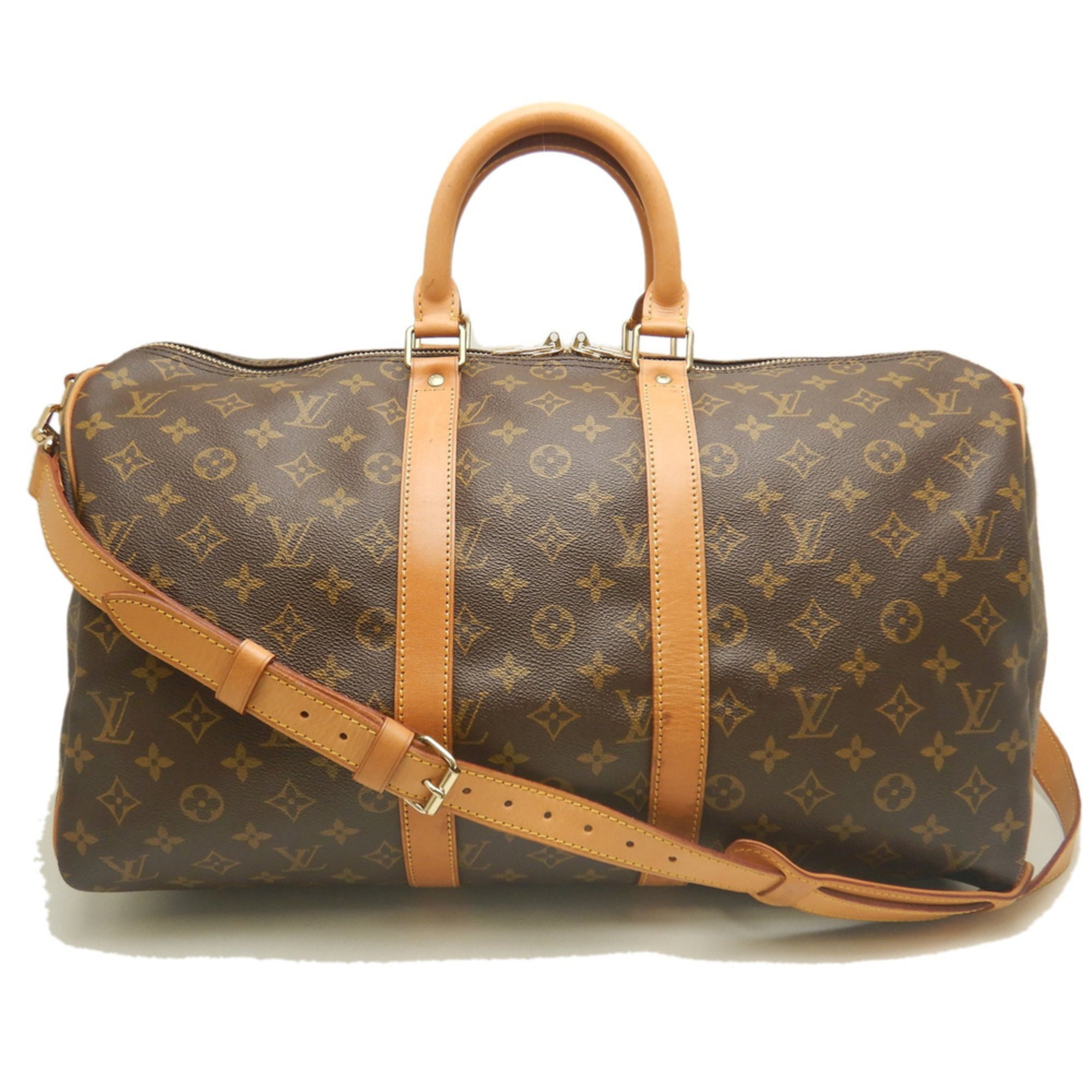 Louis Vuitton Monogram Brown Monogram Boston Bag (Pre-Owned)