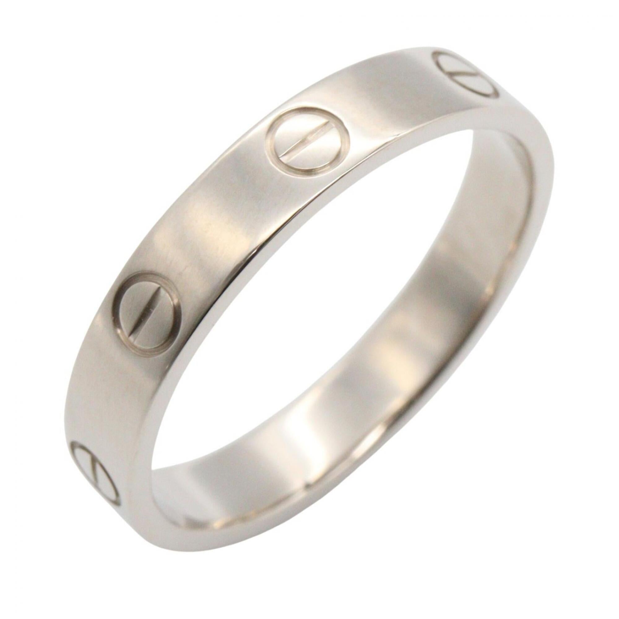 Cartier Silver White Gold (18K) Band Ring (Pre-Owned)