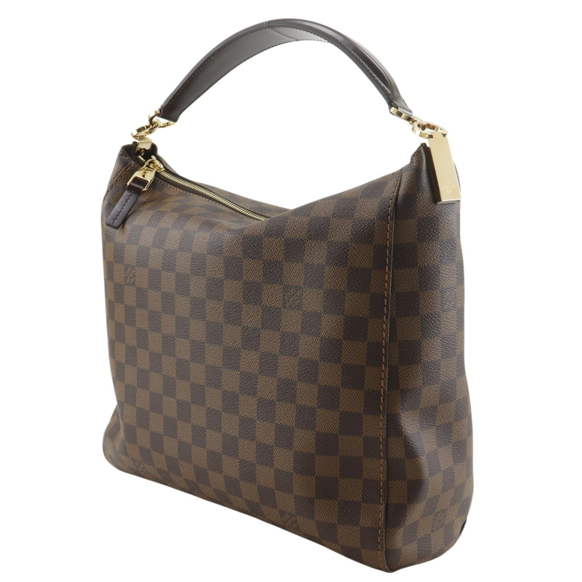 Louis Vuitton Brown Damier Canvas Shoulder Bag (Pre-Owned)