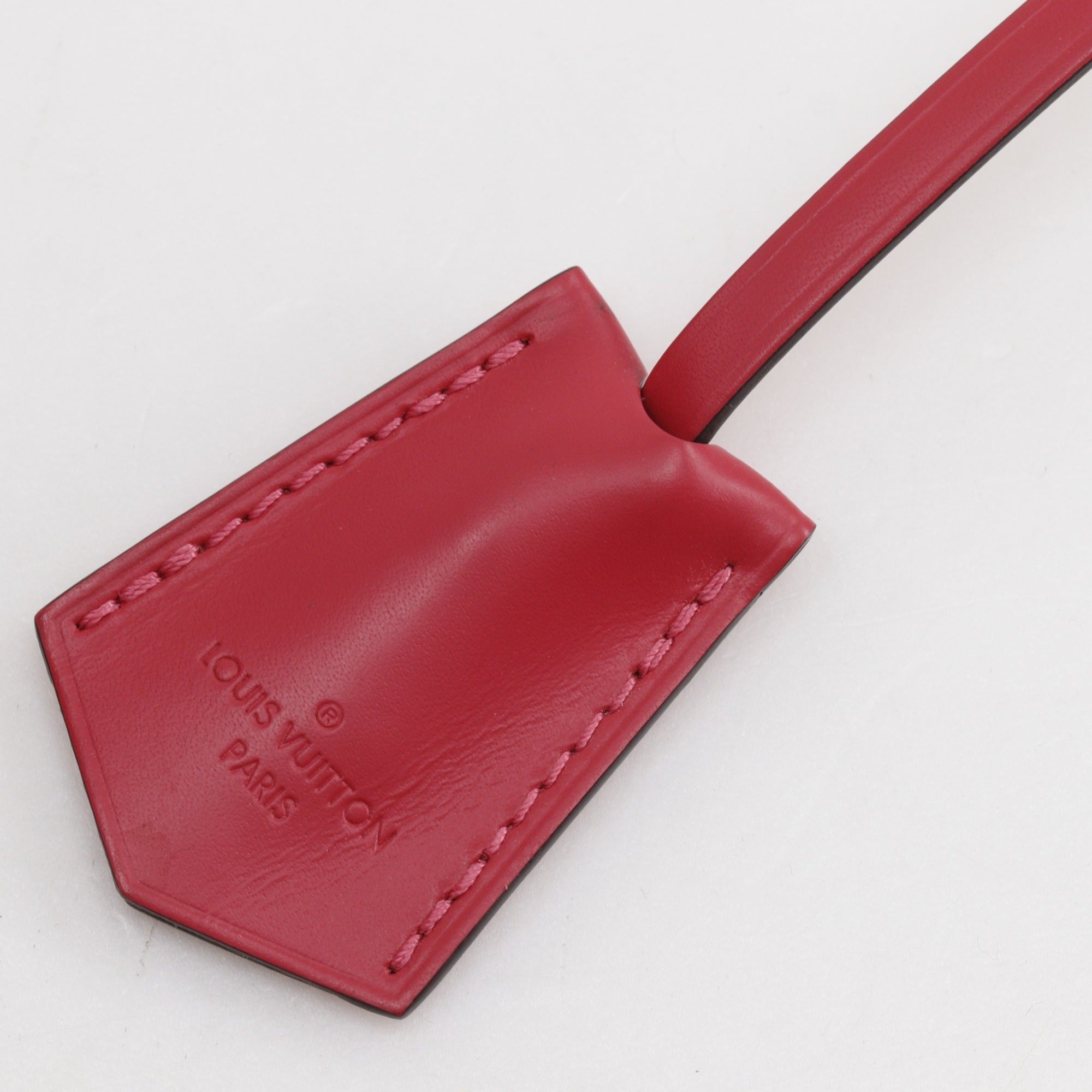 Louis Vuitton Red Color Epi Leather Handbag (Pre-Owned)