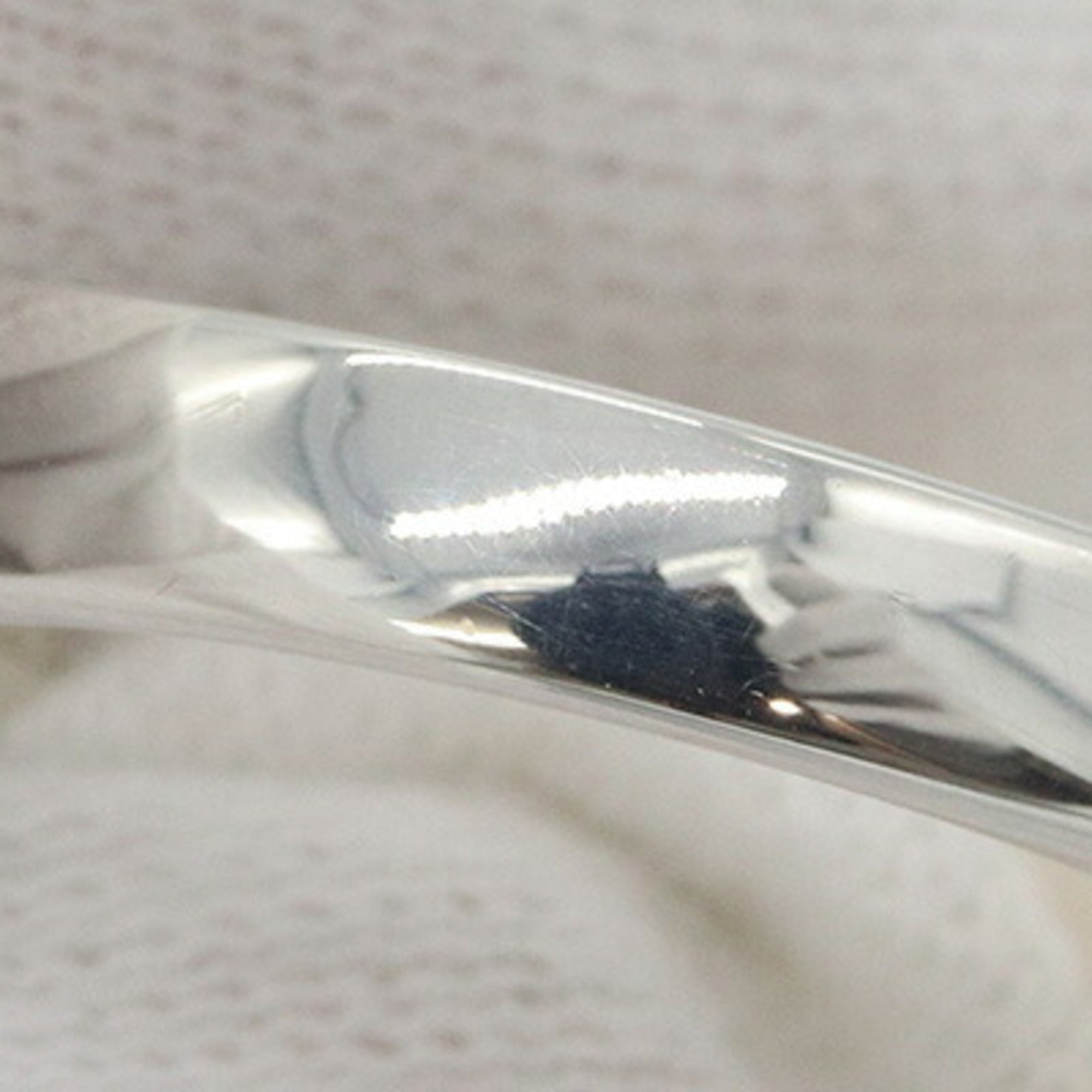 Hermes Sterling Silver 925 Band Ring (Pre-Owned)